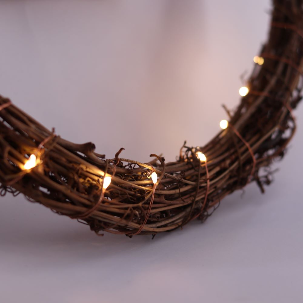 LED Lighted Christmas Special Conifer Door Decoration