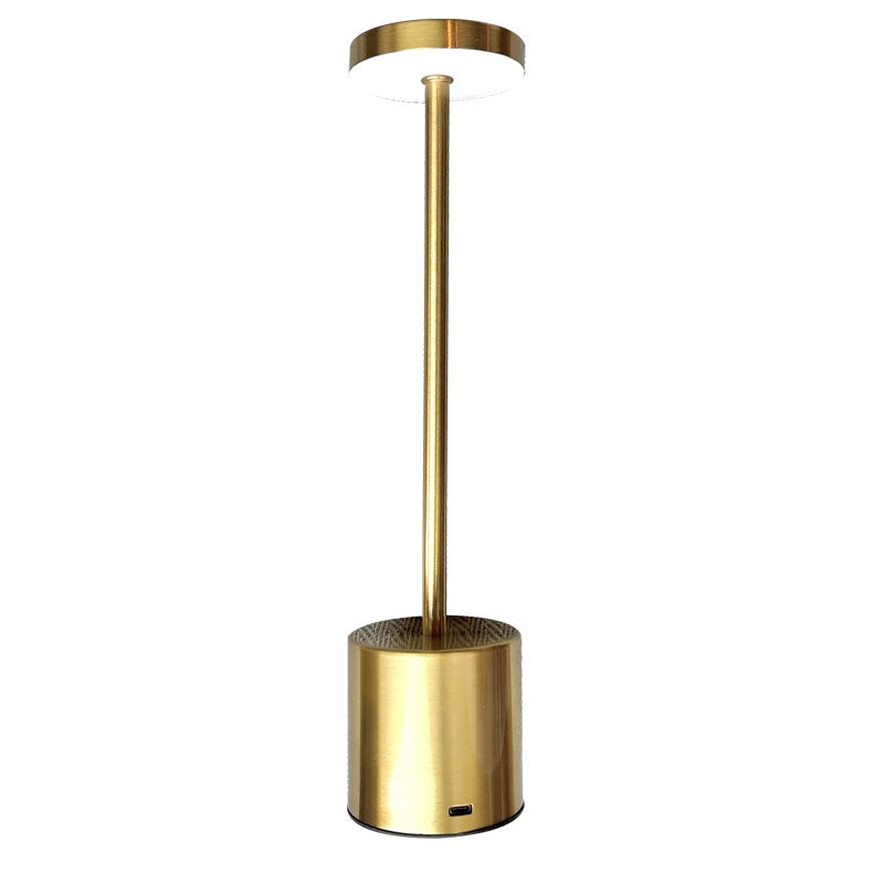 USB Şarjlı Dokunmatik Gold Masa Lambası | ByLamp