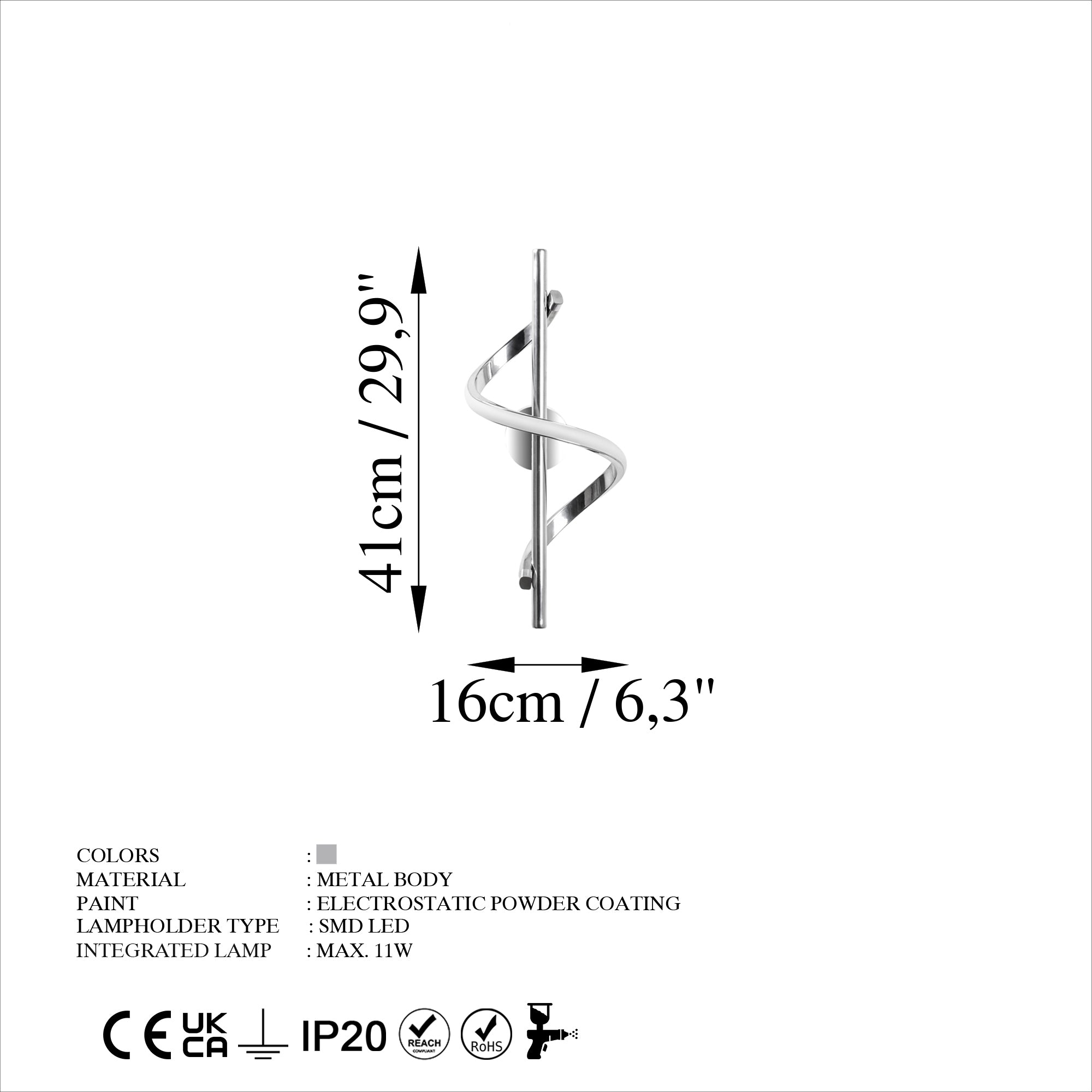 Likma 13513 Led Aplik Duvar Aydınlatma | ByLamp