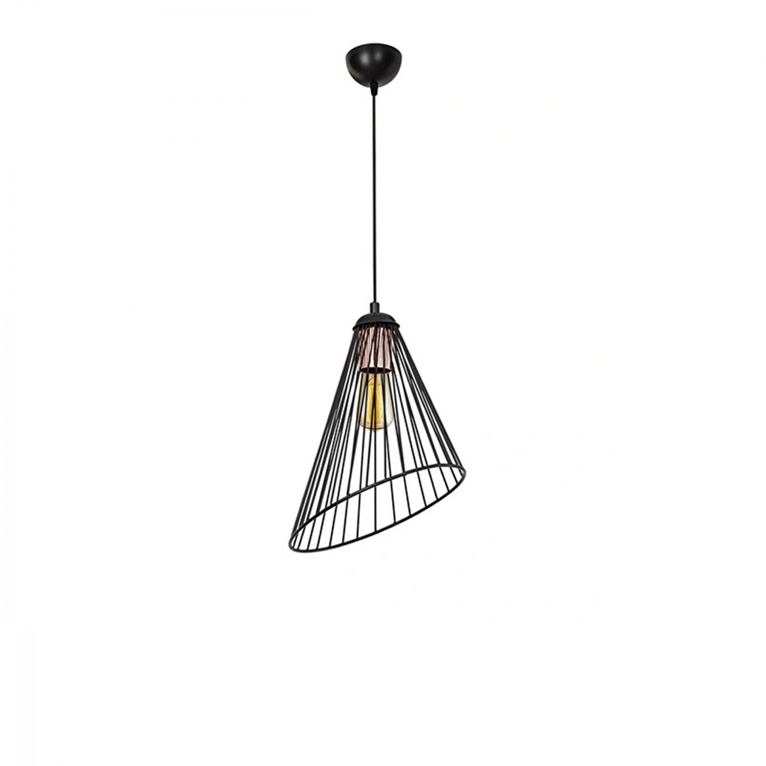 Lilac Metal Wire Pendant Lighting | ByLamp