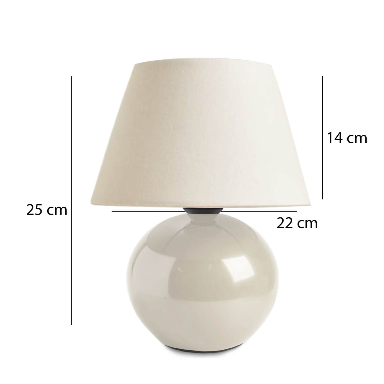 Loren Seramik Abajur masa lambası | ByLamp