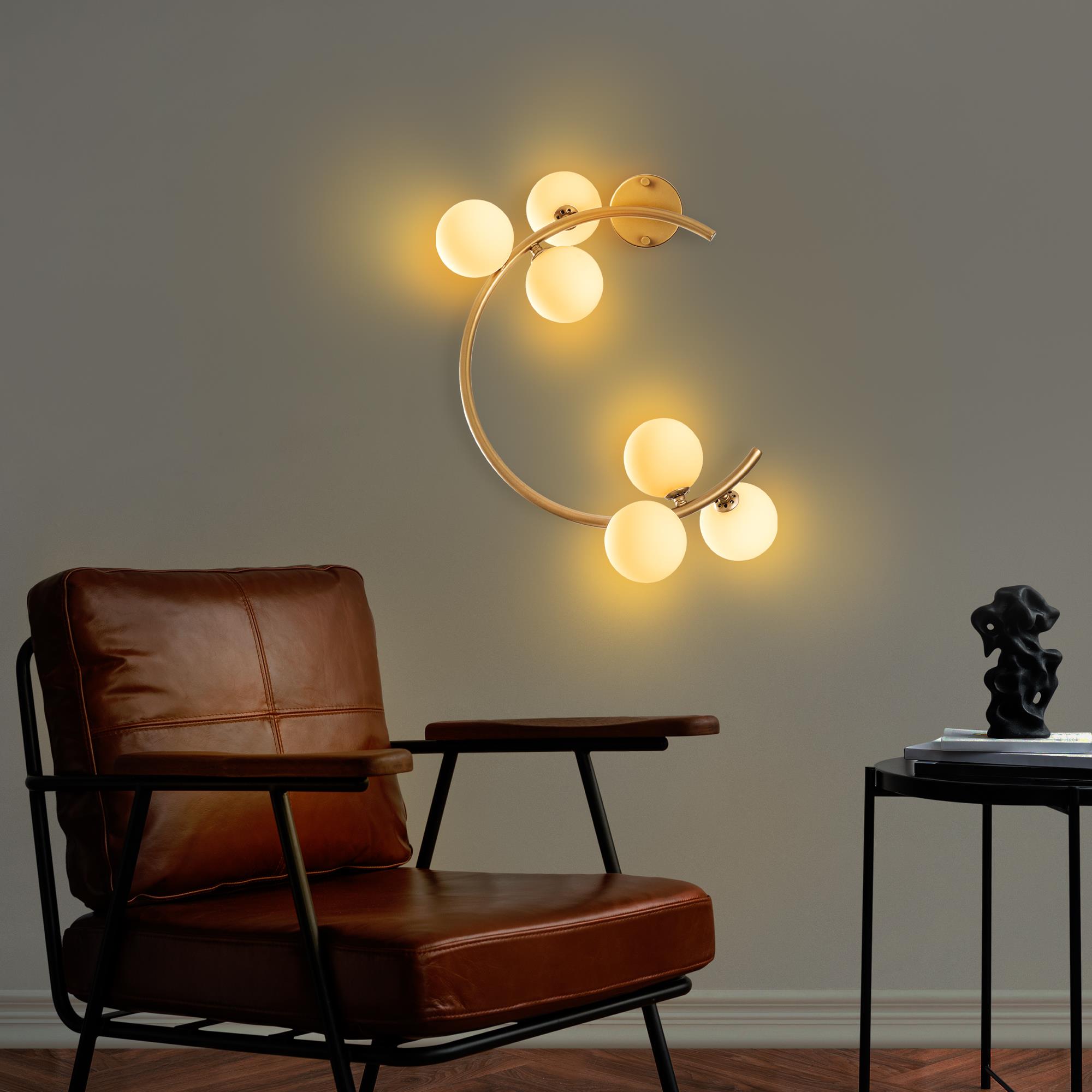 Luminar 14131 Cam Aplik Duvar Aydınlatma | ByLamp