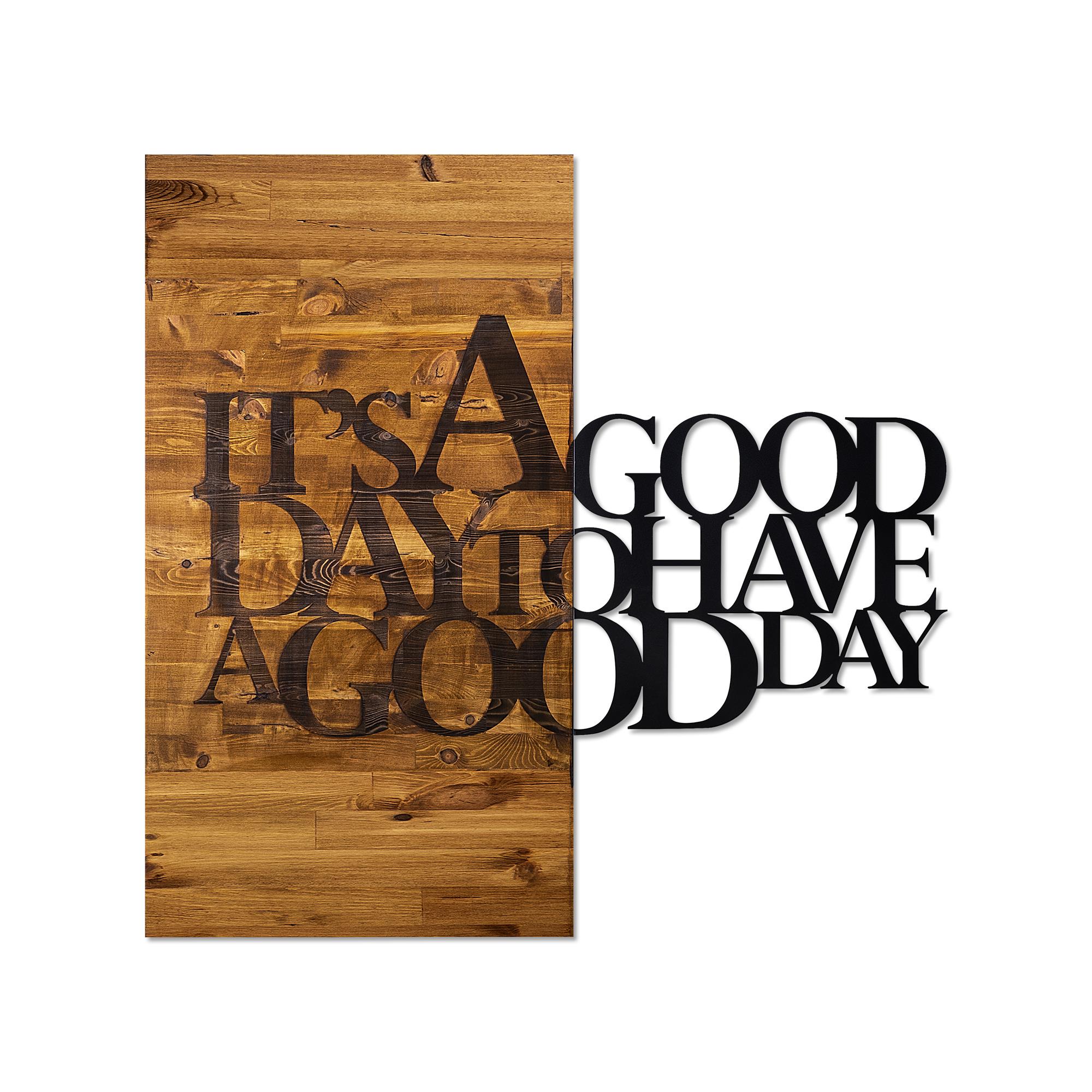 MA-110 Ahşap Metal Duvar Tablosu | ByLamp