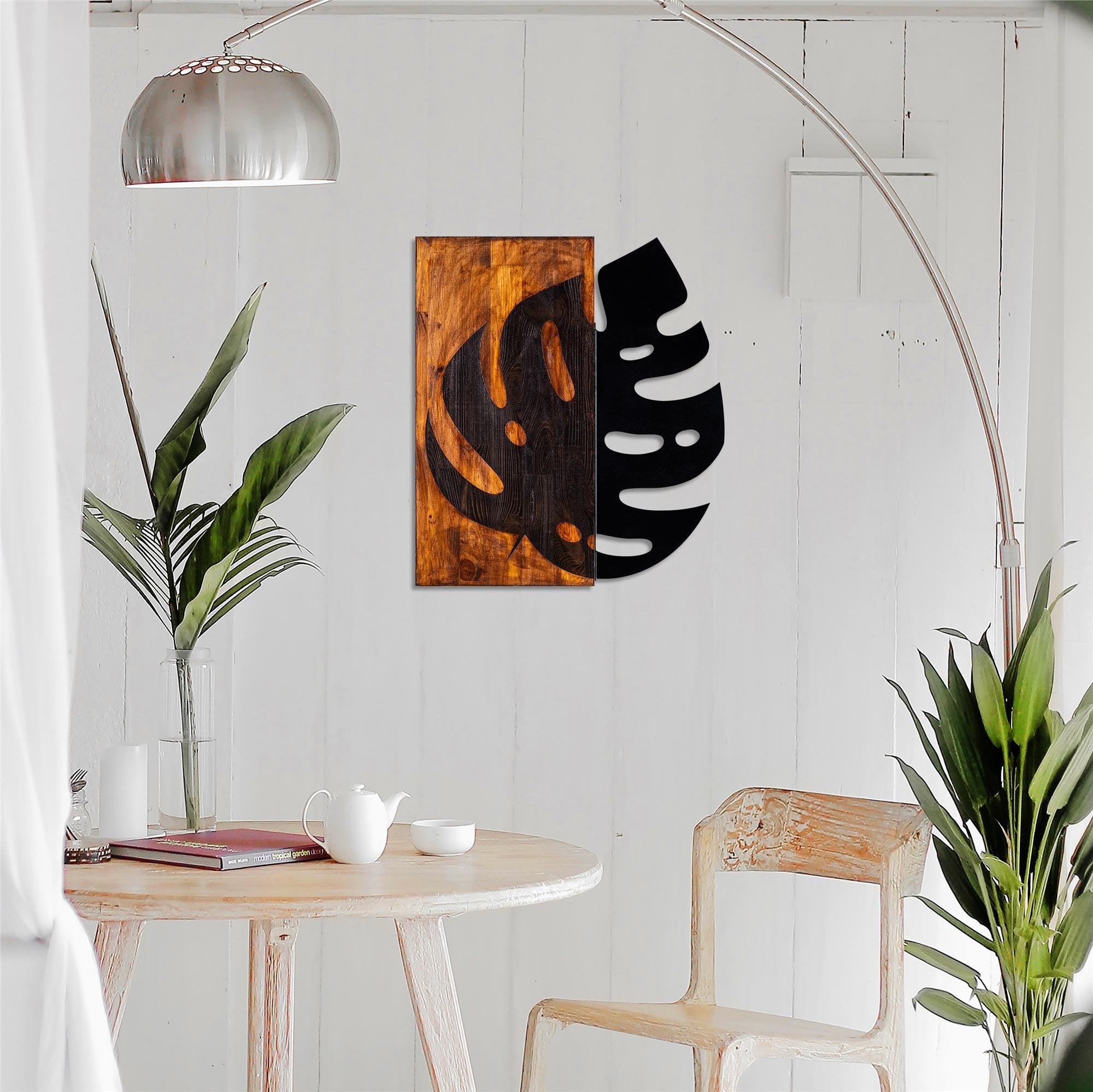 MA-118 Ahşap Metal Duvar Tablosu | ByLamp