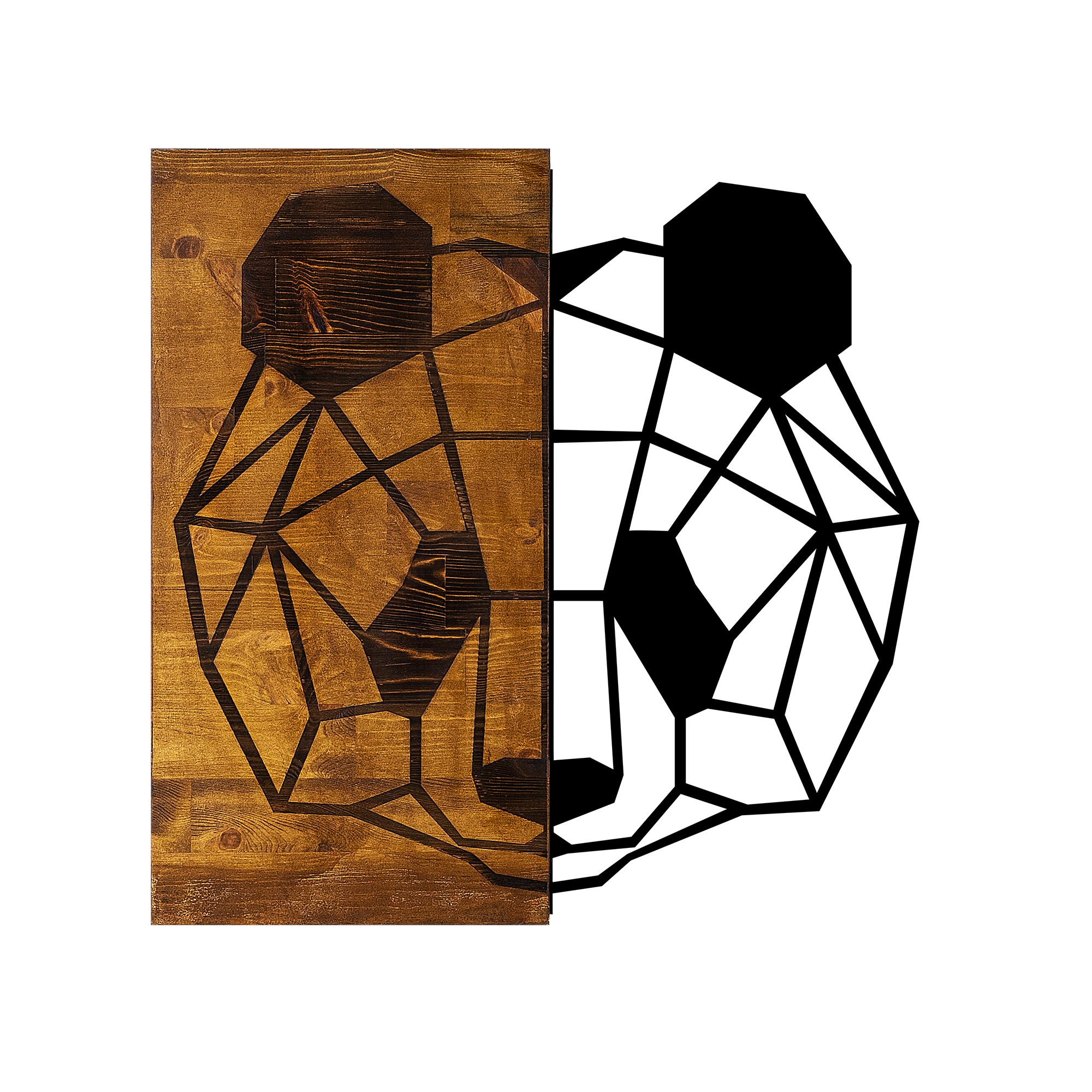 MA-129 Ahşap Metal Duvar Tablosu | ByLamp