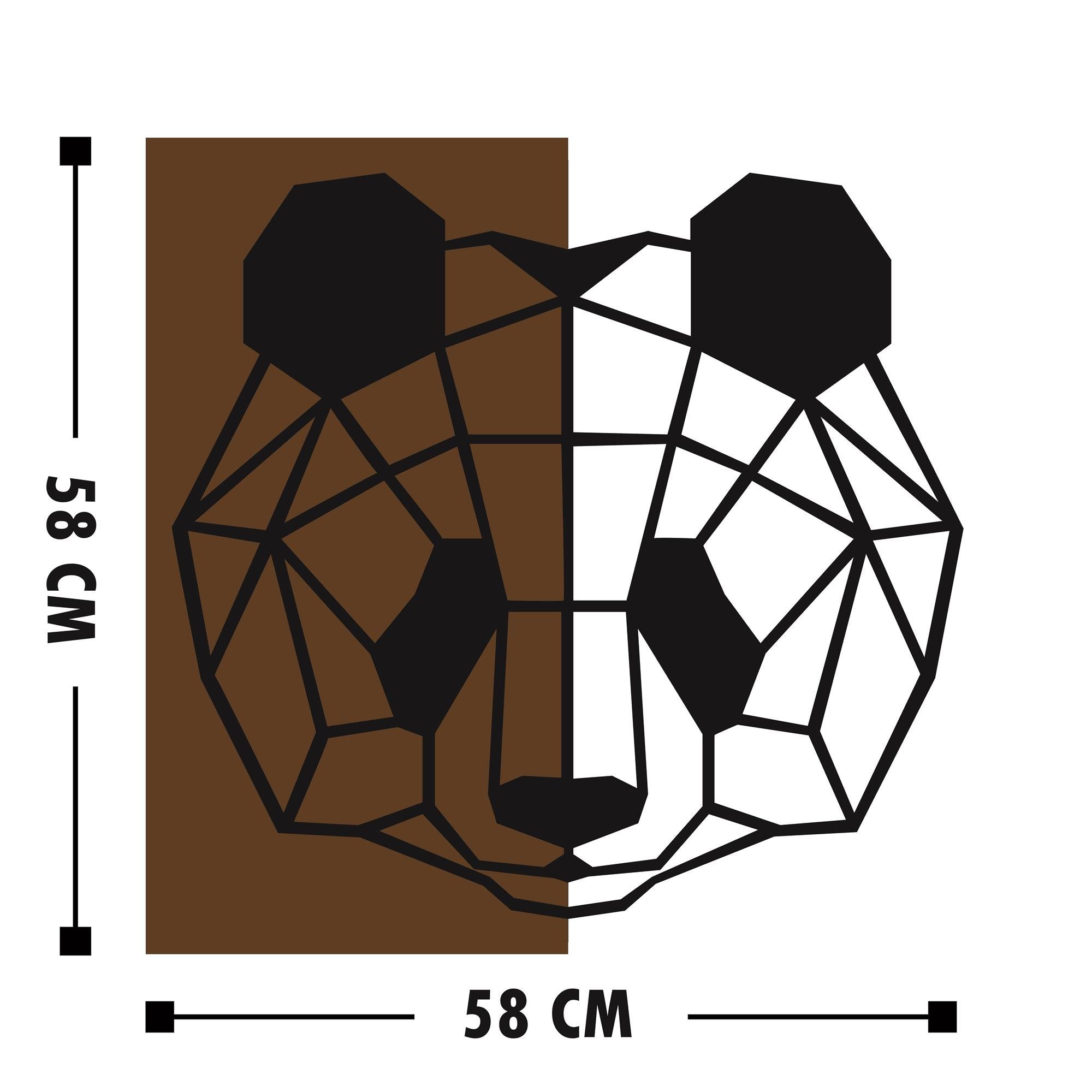 MA-129 Ahşap Metal Duvar Tablosu | ByLamp