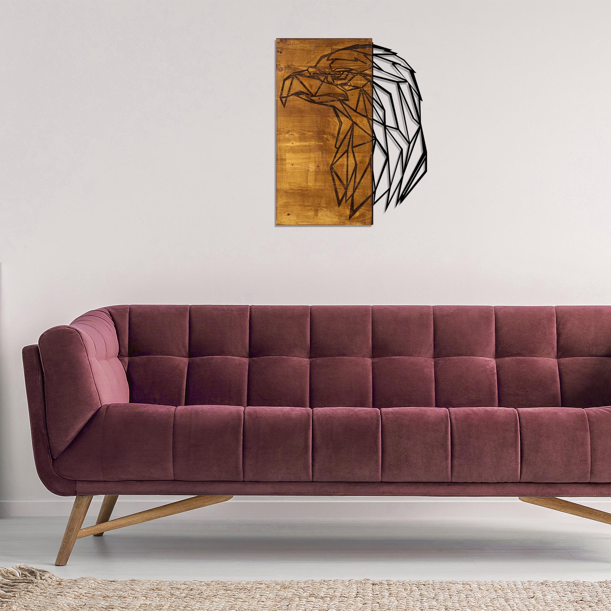 MA-132 Ahşap Metal Duvar Tablosu | ByLamp