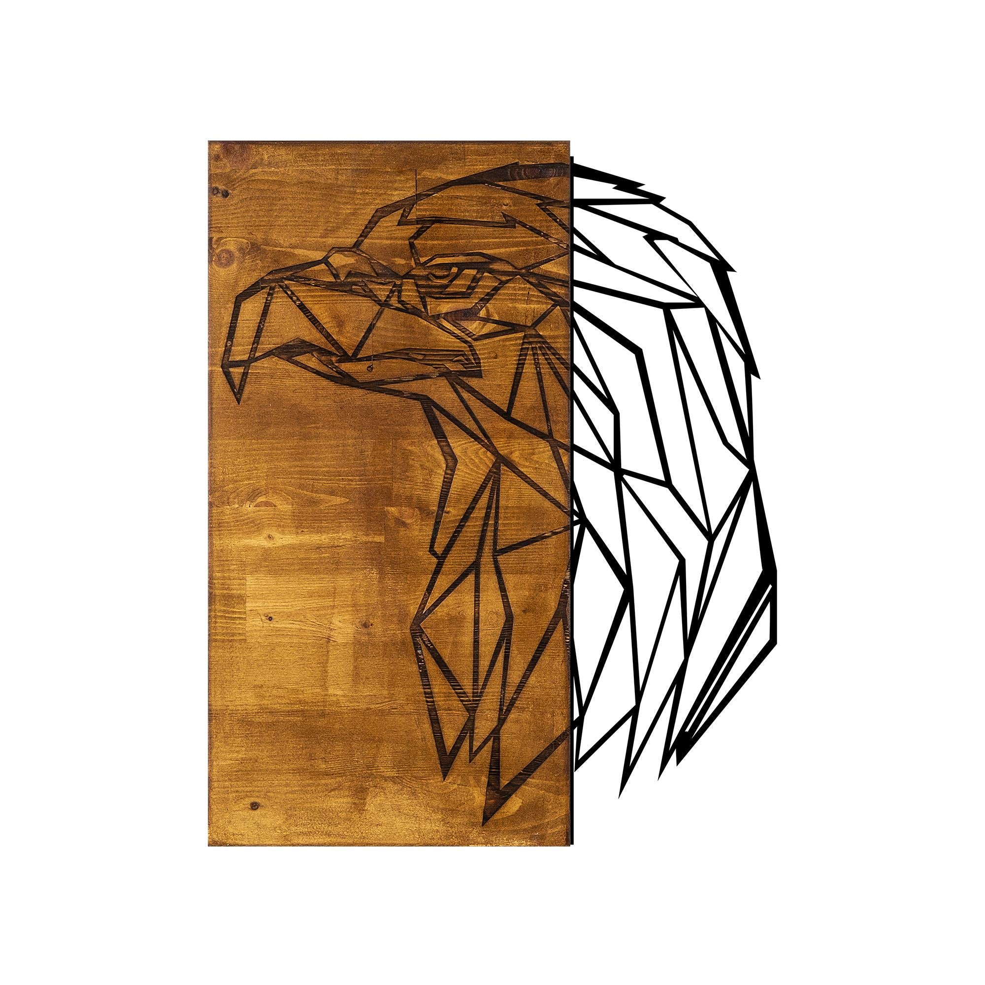 MA-132 Ahşap Metal Duvar Tablosu | ByLamp