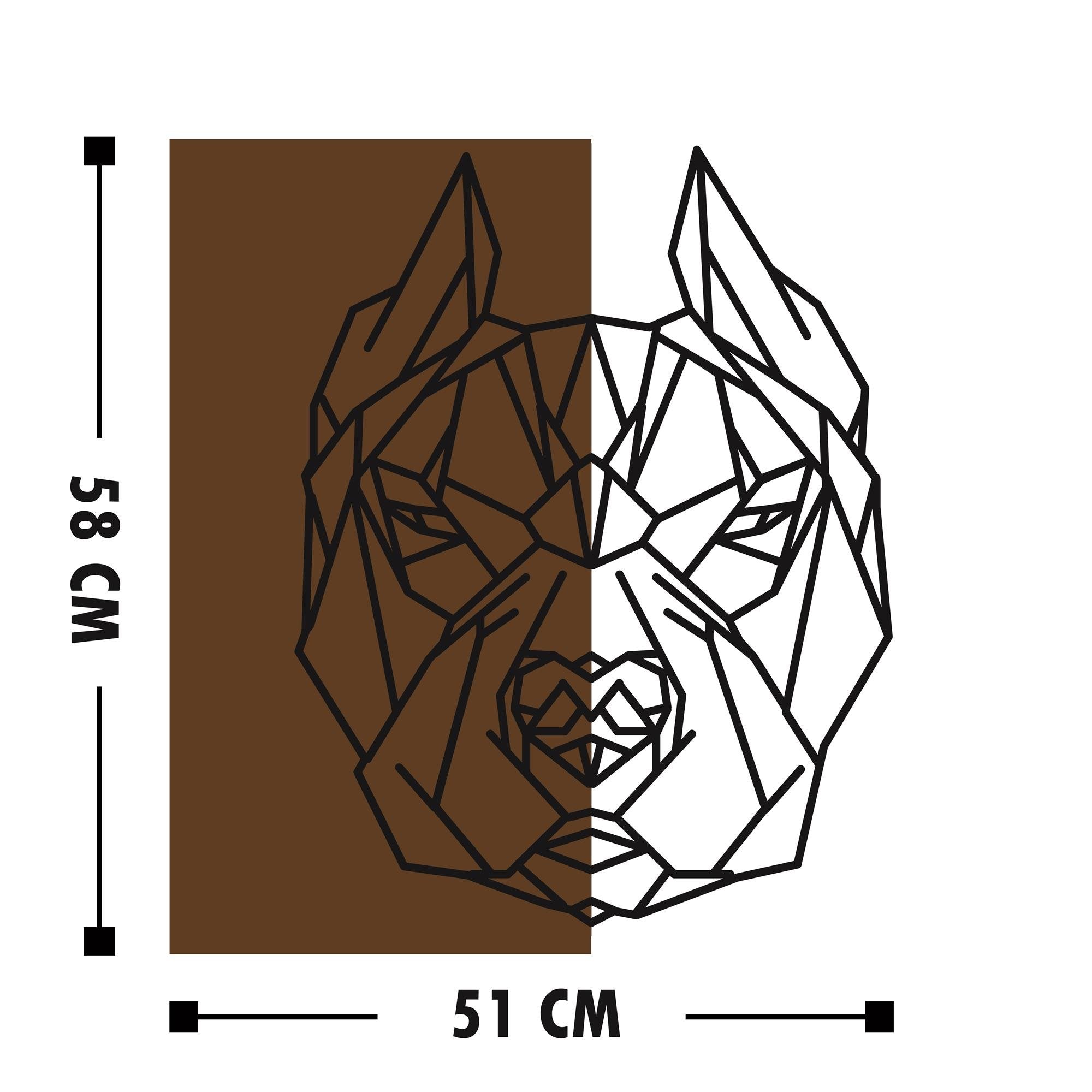 MA-136 Ahşap Metal Duvar Tablosu | ByLamp
