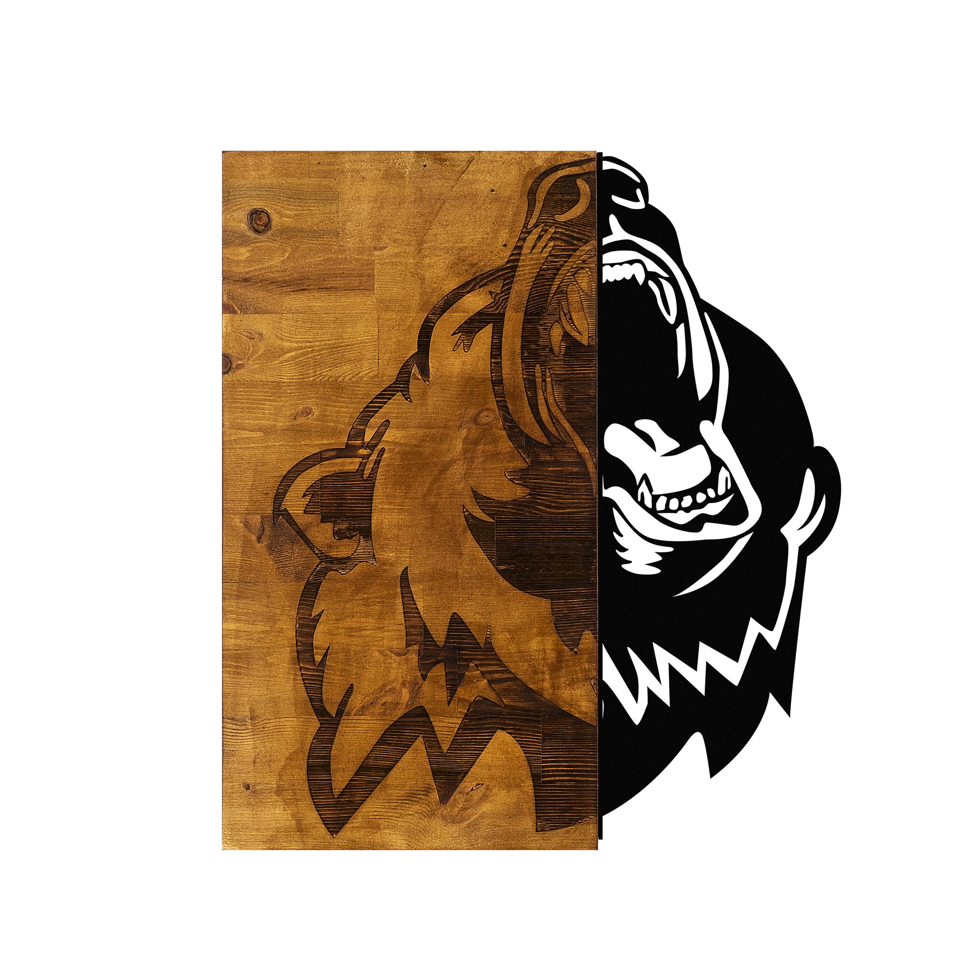 MA-141 Ahşap Metal Duvar Tablosu | ByLamp