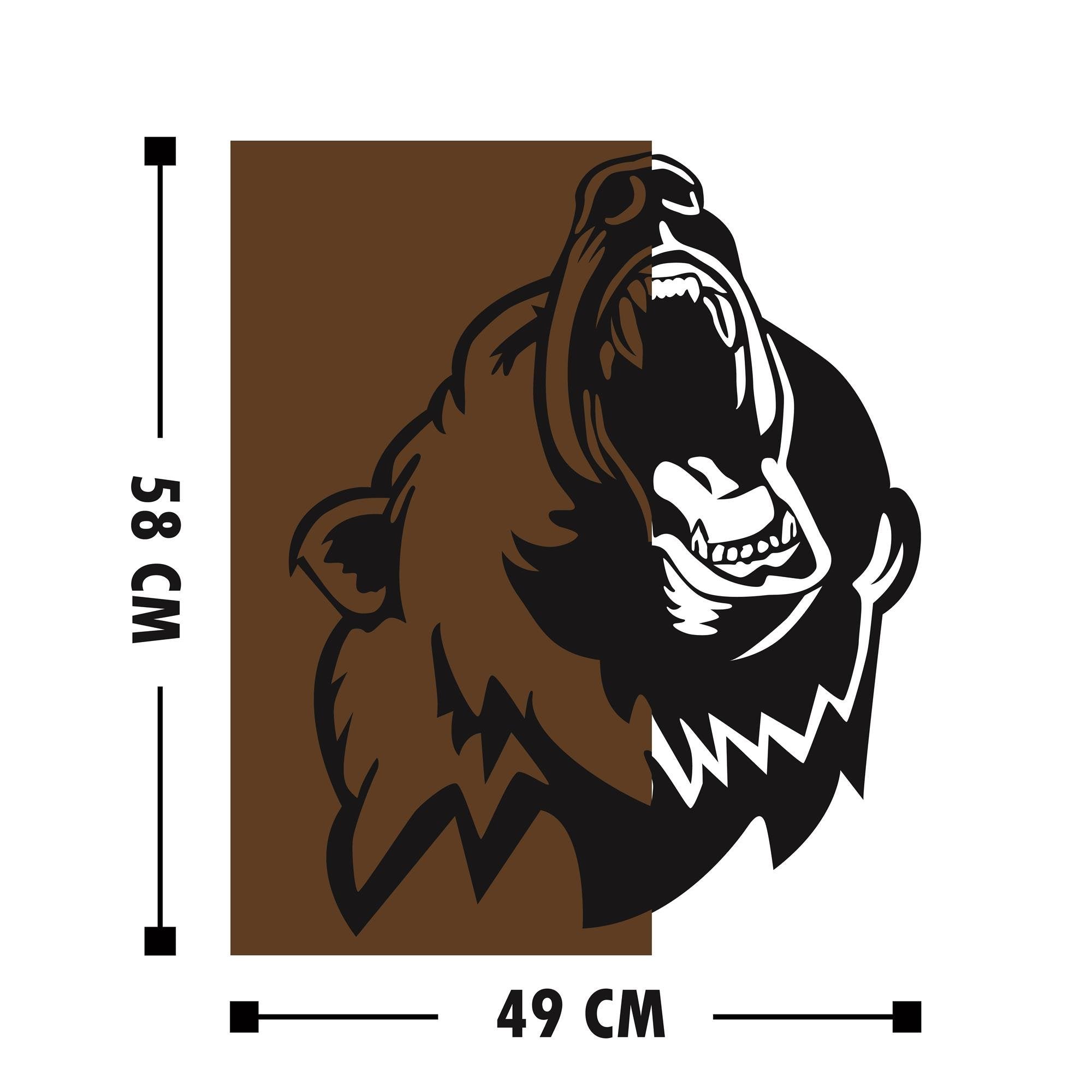 MA-141 Ahşap Metal Duvar Tablosu | ByLamp