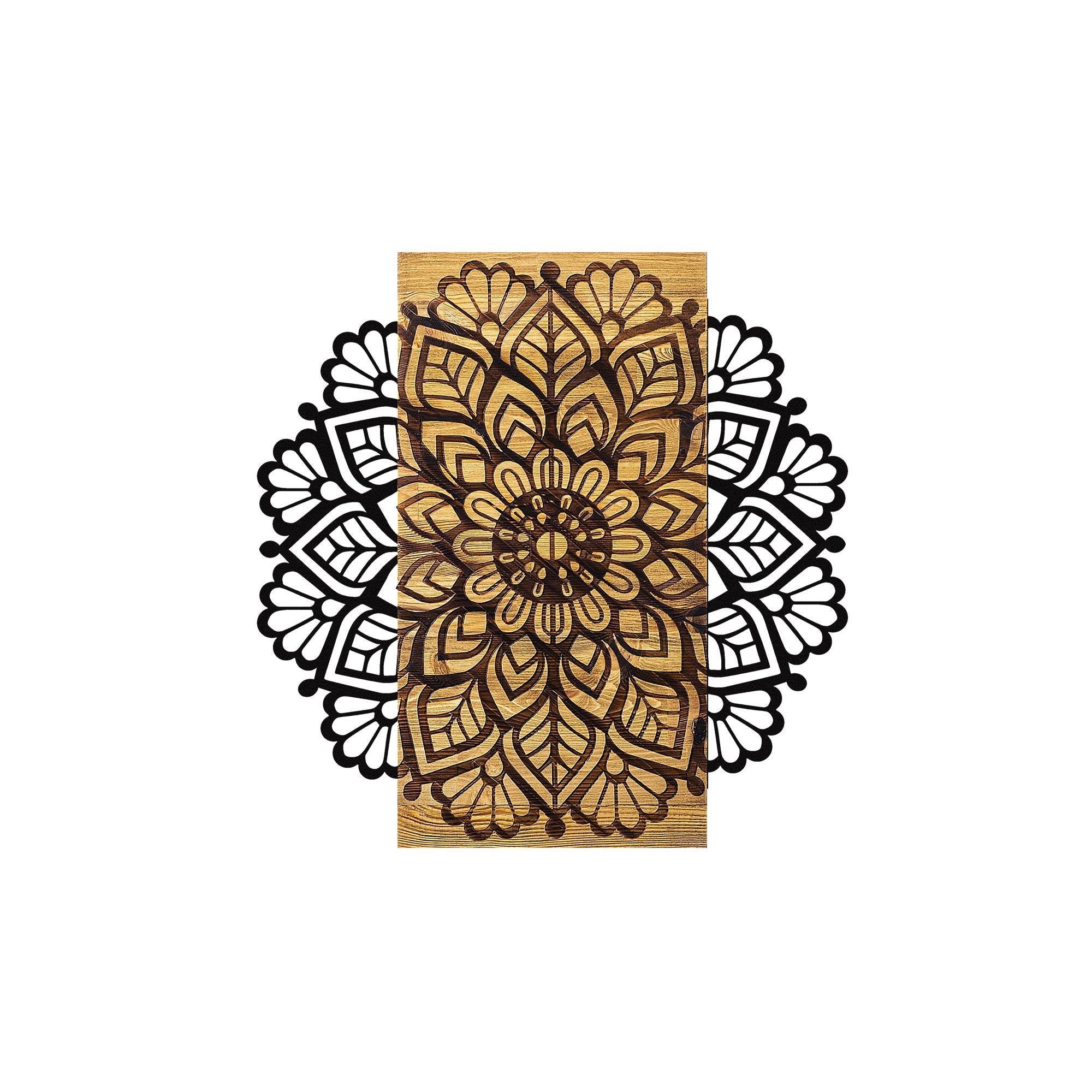 MA-215 Ahşap Metal Duvar Tablosu | ByLamp