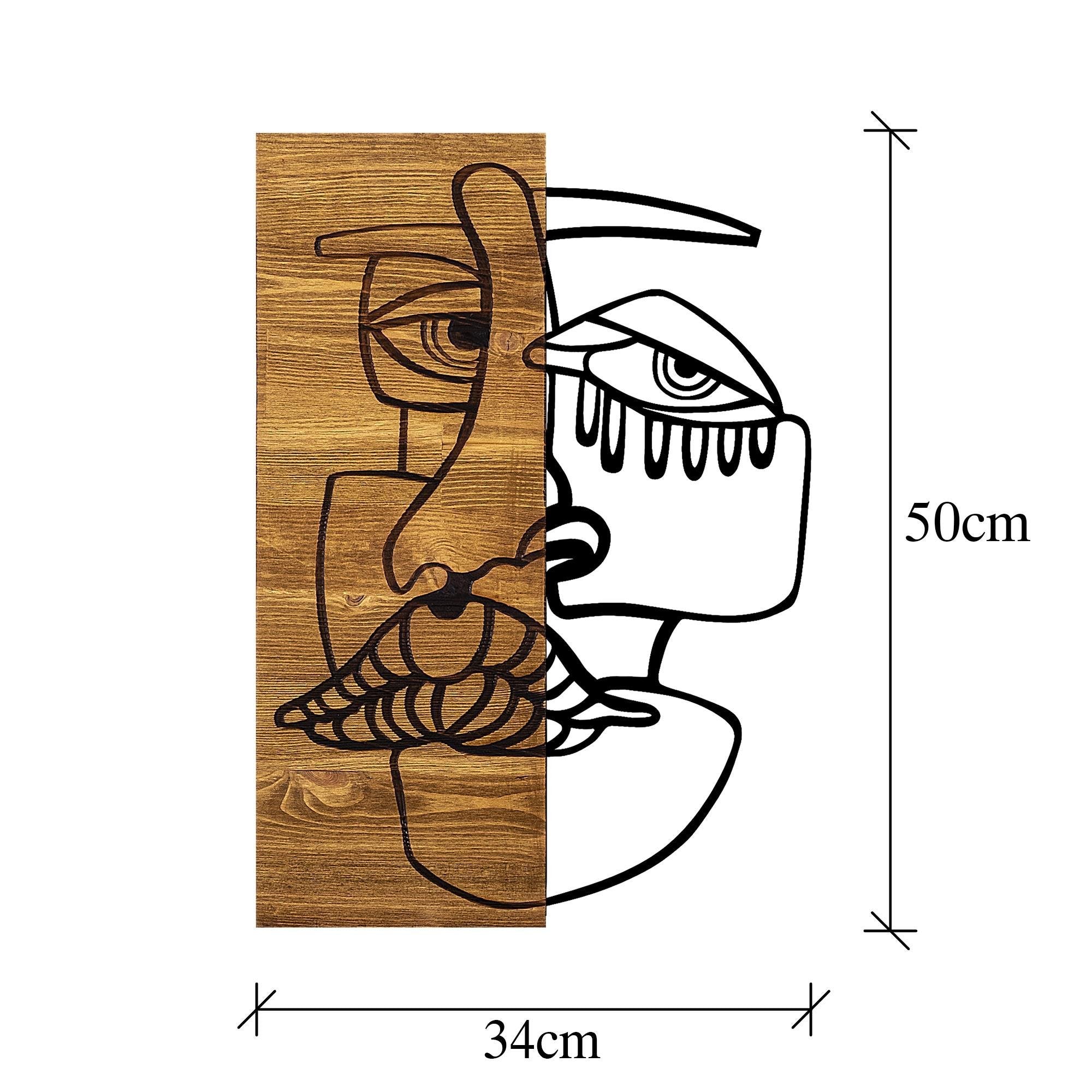MA-273 Ahşap Metal Duvar Tablosu | ByLamp