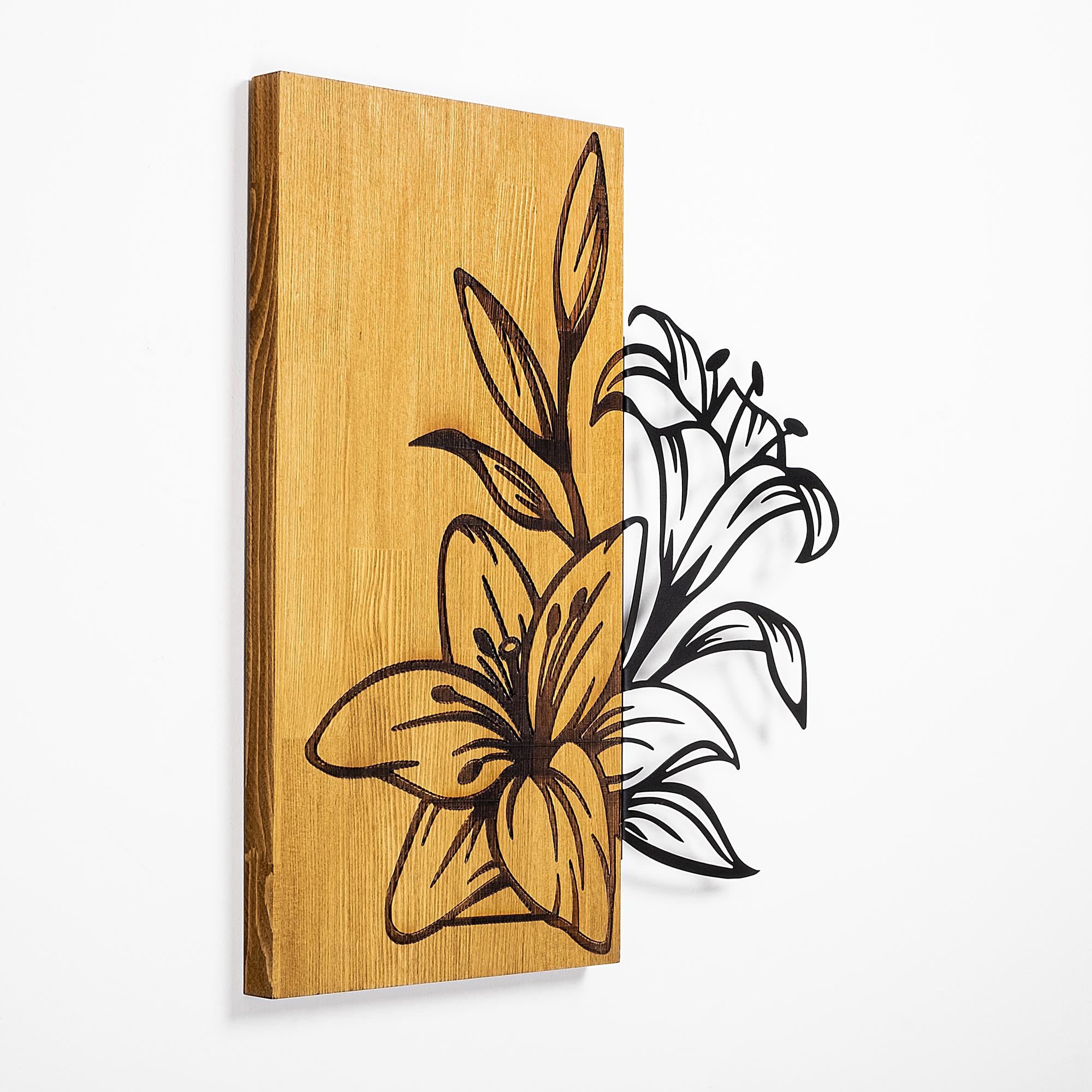 MA-280 Ahşap Metal Duvar Tablosu | ByLamp