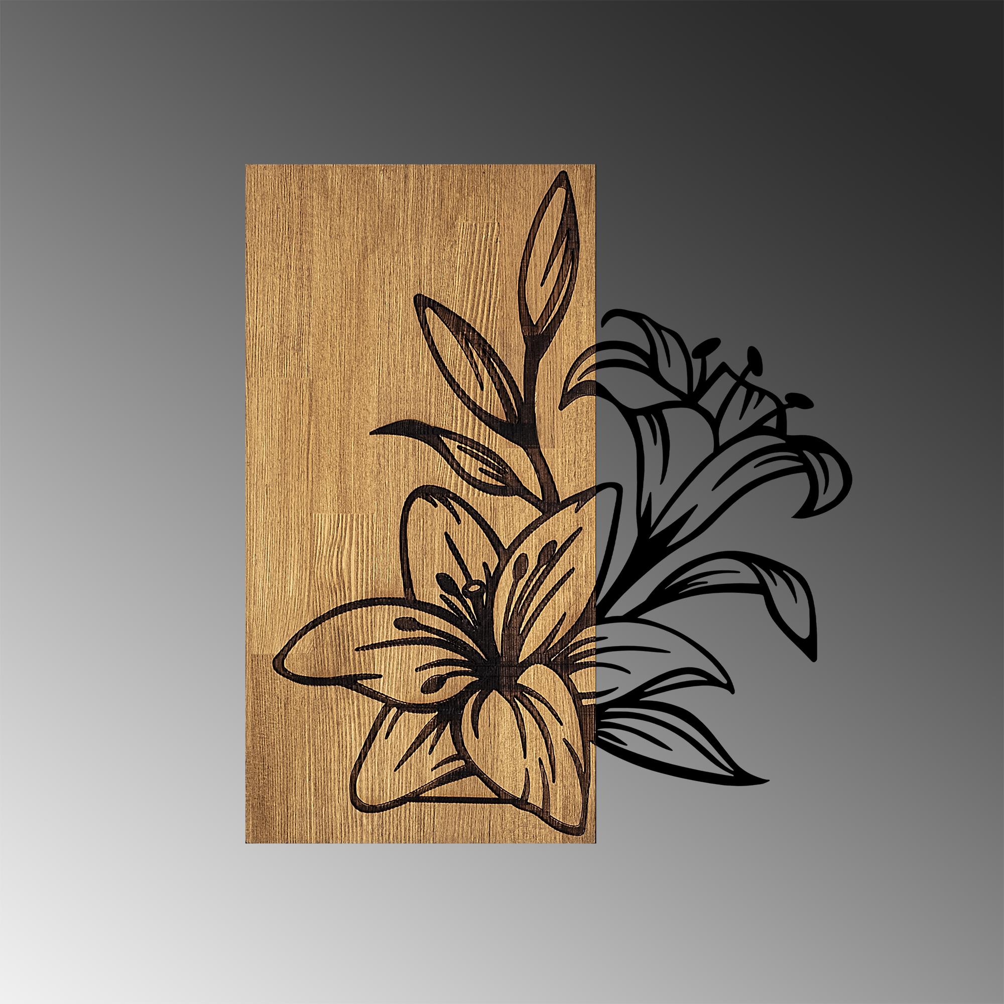 MA-280 Ahşap Metal Duvar Tablosu | ByLamp