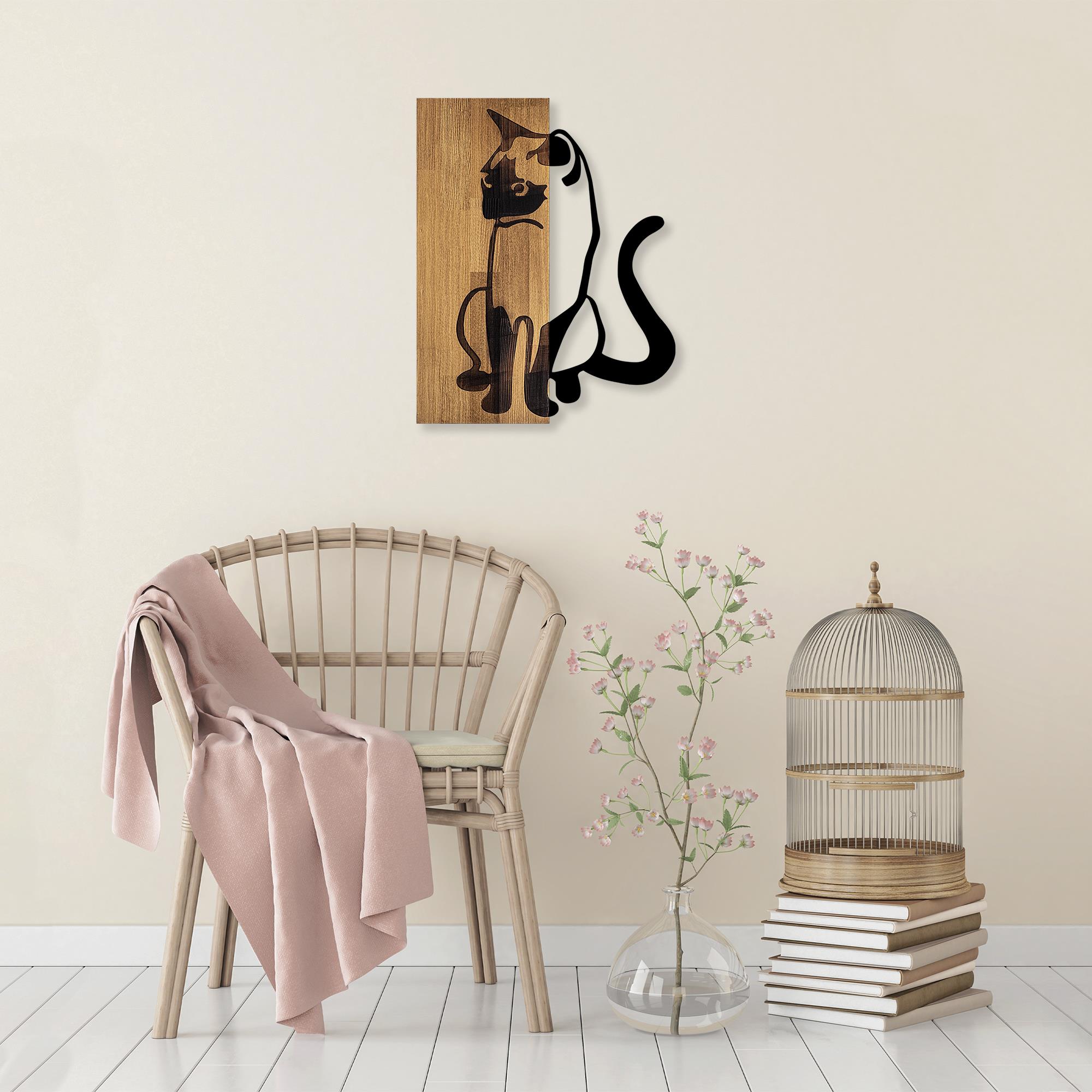 MA-282 Ahşap Metal Duvar Tablosu | ByLamp