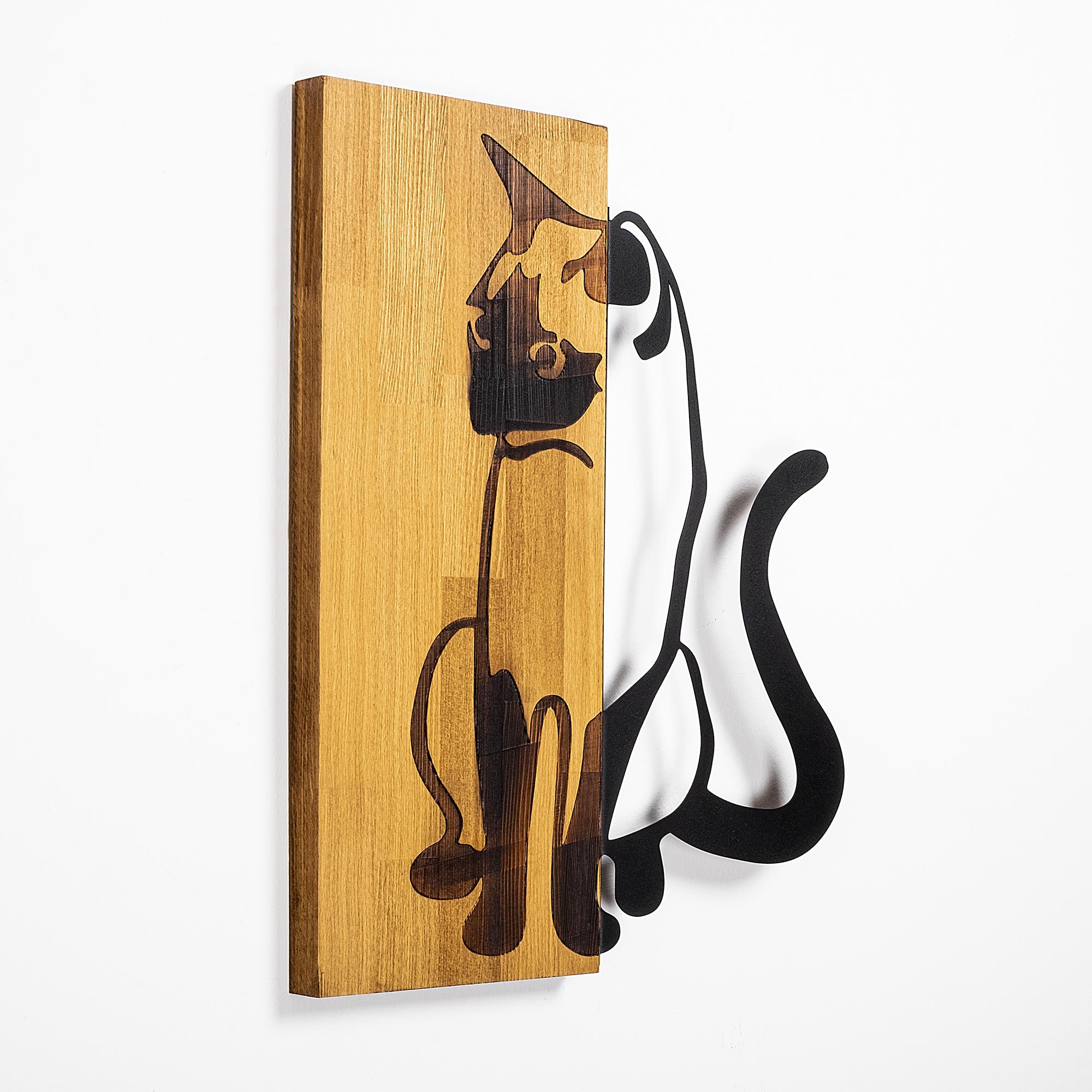 MA-282 Ahşap Metal Duvar Tablosu | ByLamp