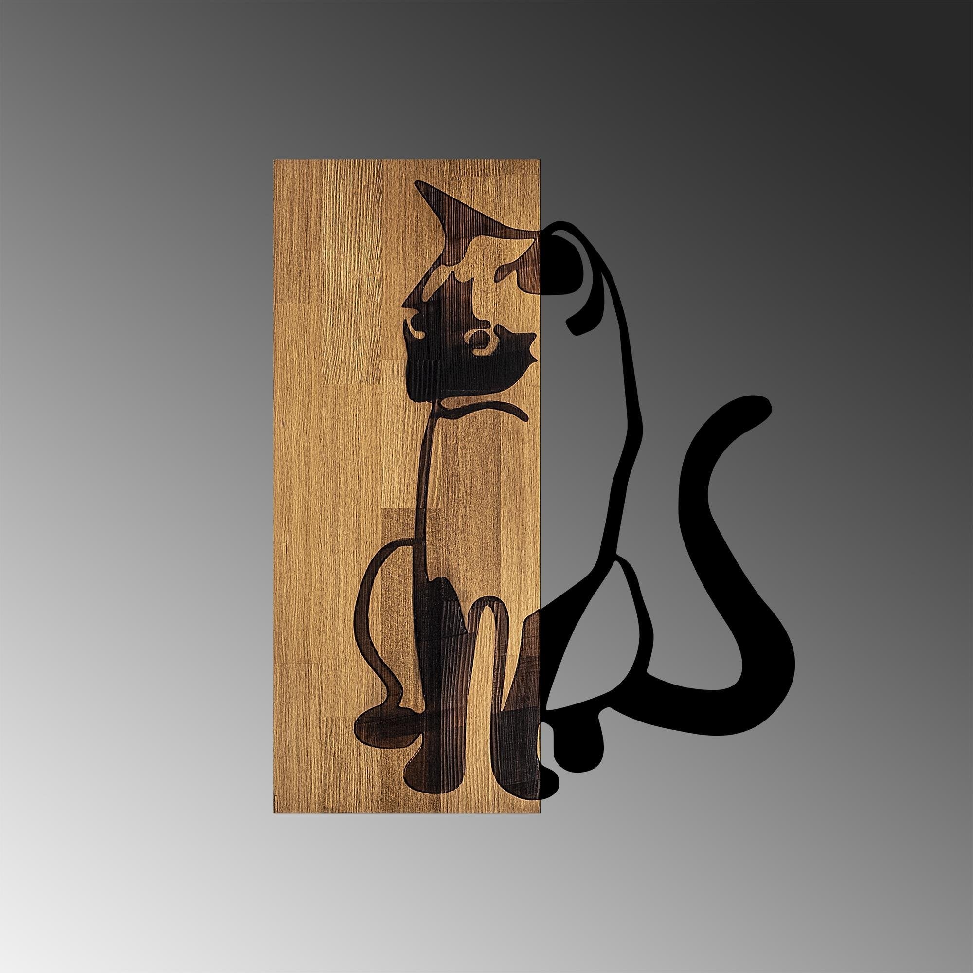 MA-282 Ahşap Metal Duvar Tablosu | ByLamp