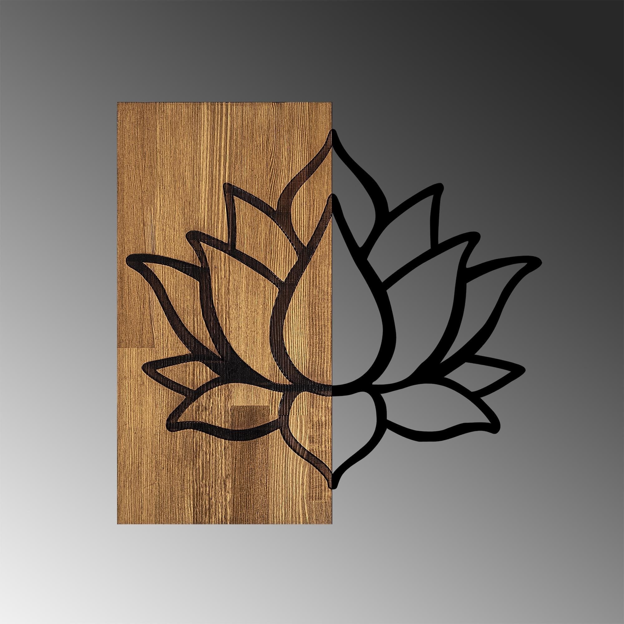 MA-288 Ahşap Metal Duvar Tablosu | ByLamp