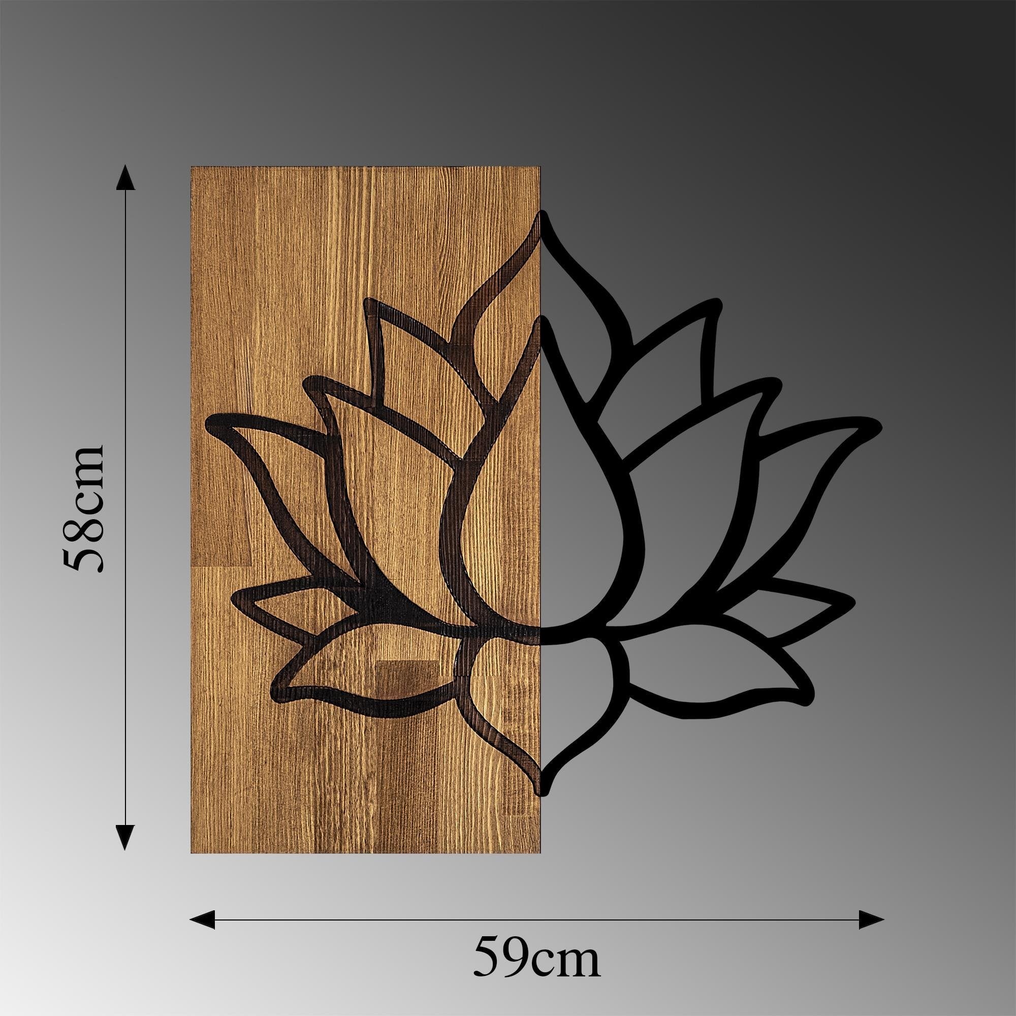 MA-288 Ahşap Metal Duvar Tablosu | ByLamp