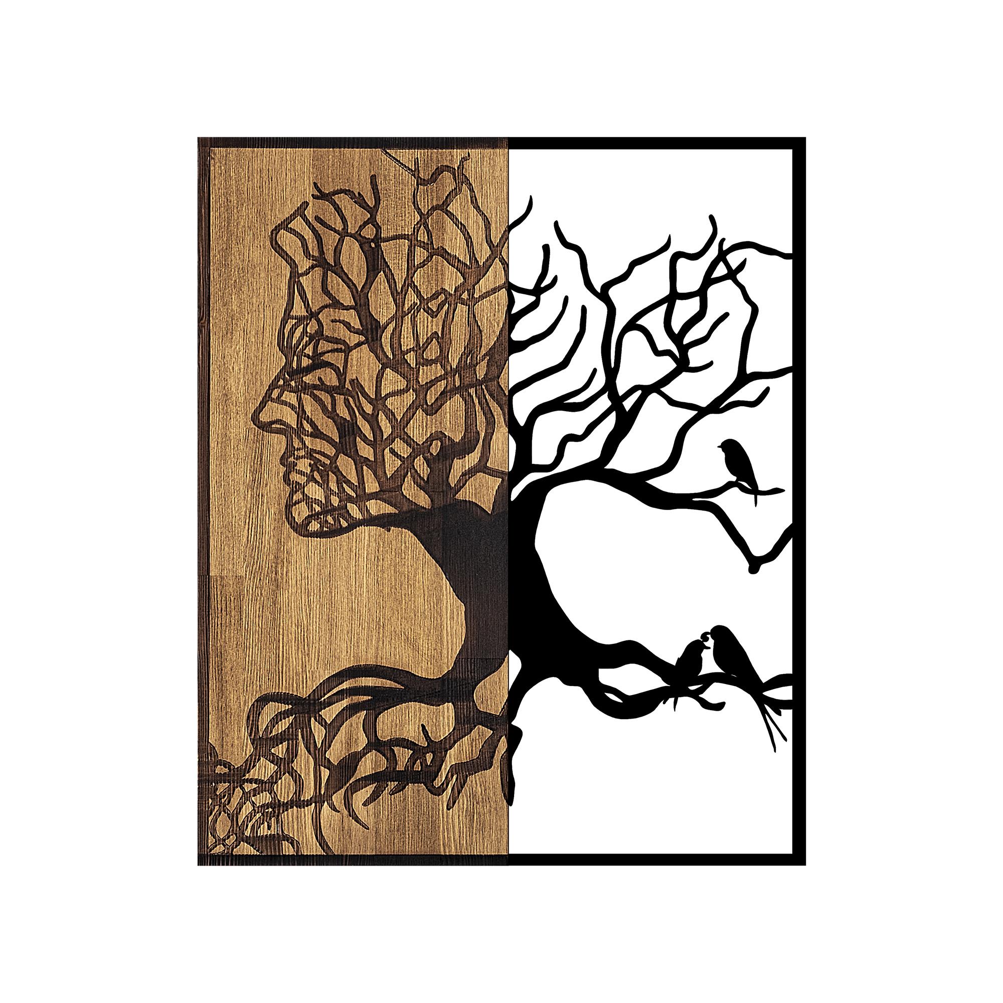 MA-291 Ahşap Metal Duvar Tablosu | ByLamp