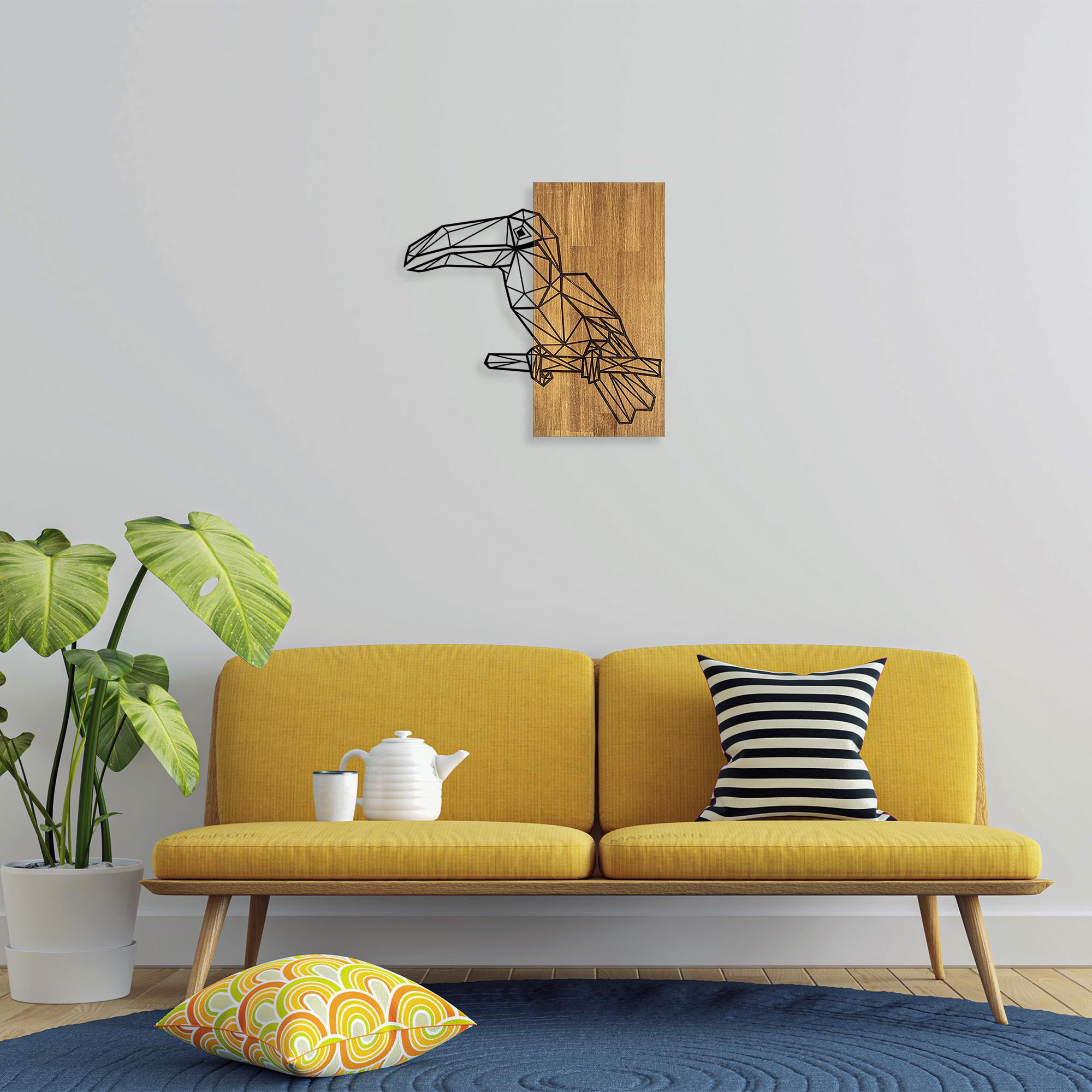 MA-293 Ahşap Metal Duvar Tablosu | ByLamp