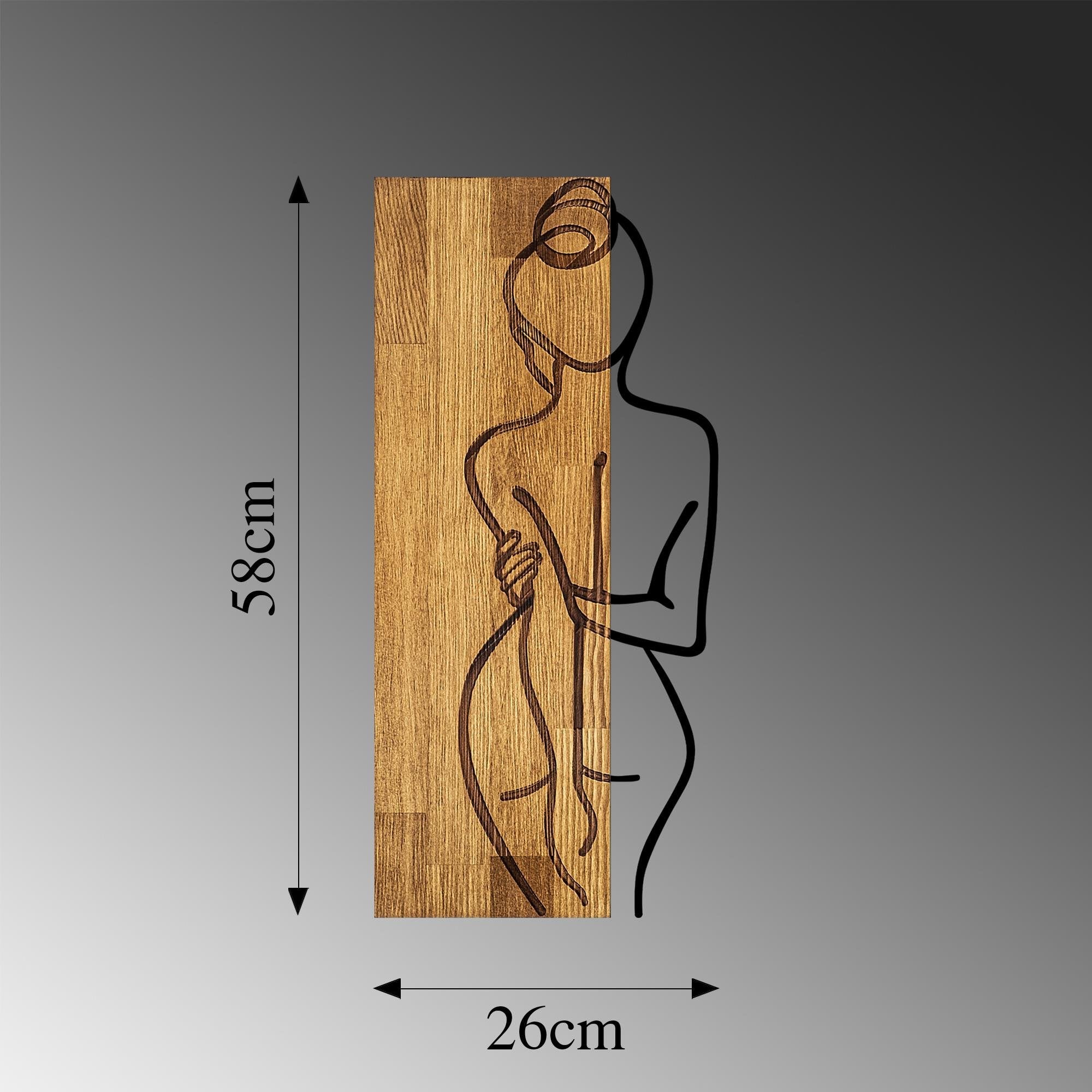 MA-294 Ahşap Metal Duvar Tablosu | ByLamp