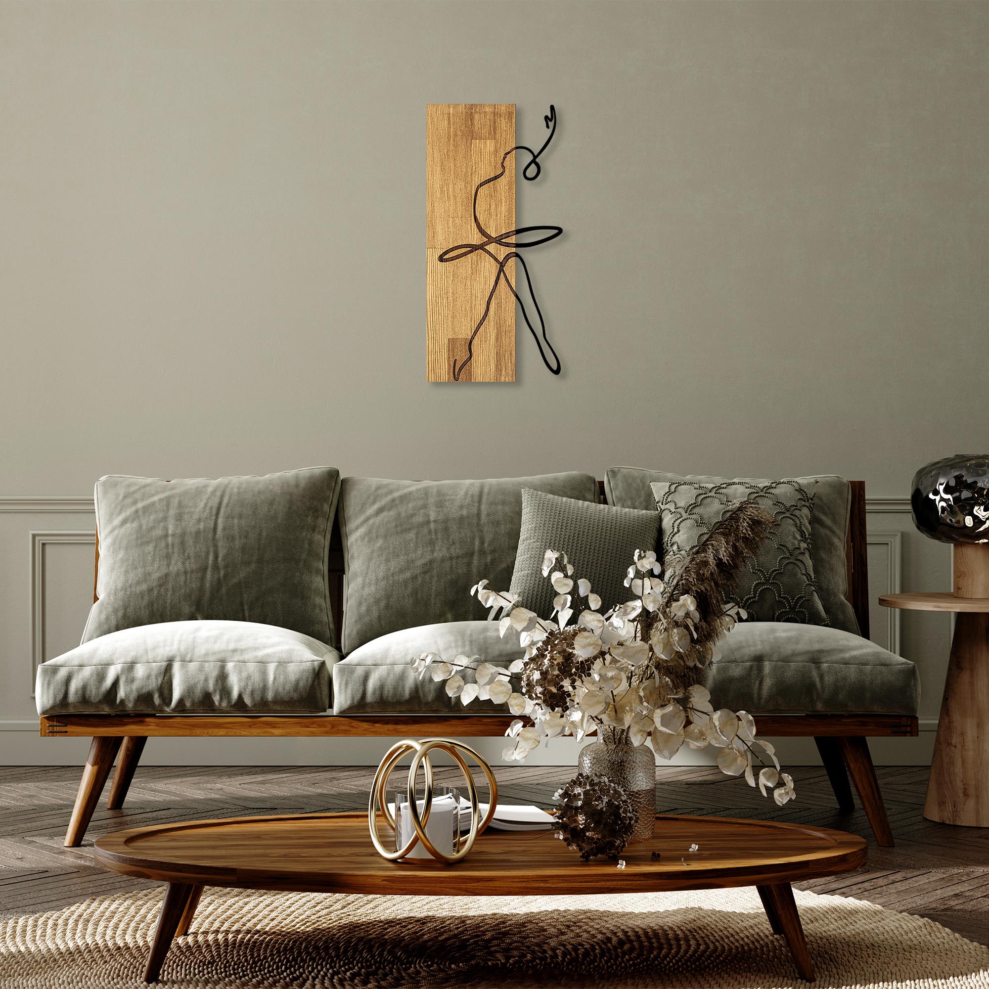 MA-299 Ahşap Metal Duvar Tablosu | ByLamp