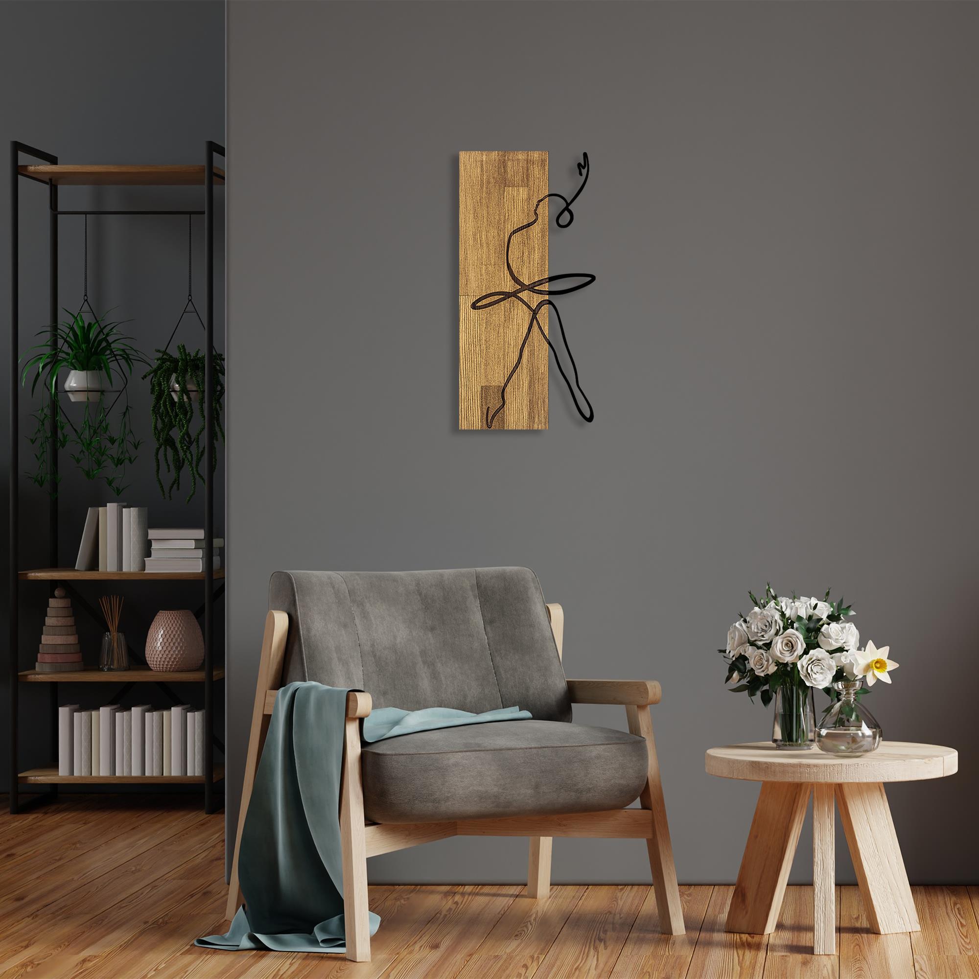 MA-299 Ahşap Metal Duvar Tablosu | ByLamp