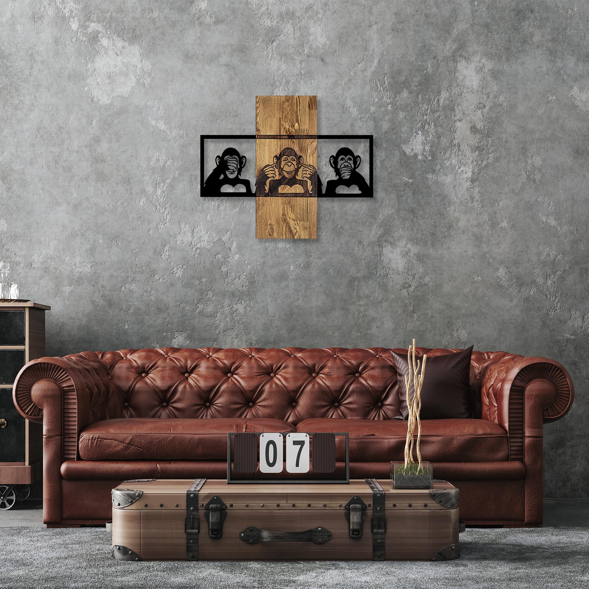 MA-300 Ahşap Metal Duvar Tablosu | ByLamp