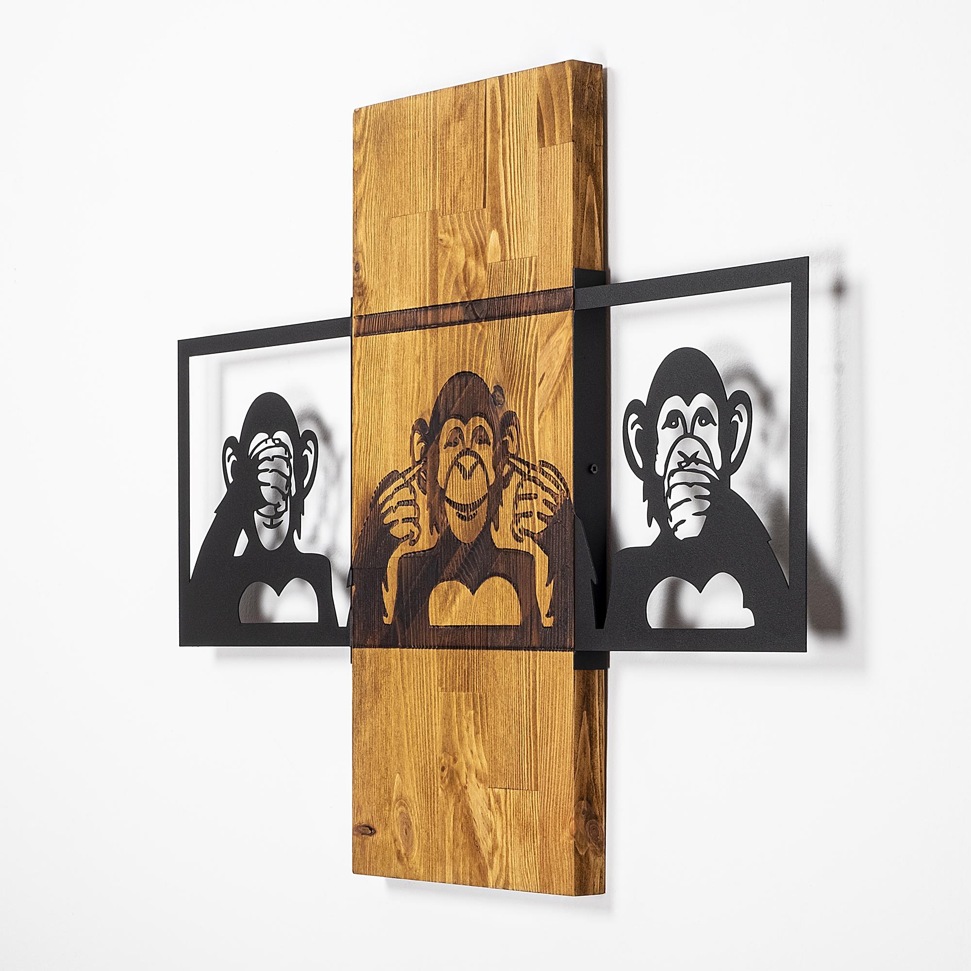 MA-300 Ahşap Metal Duvar Tablosu | ByLamp