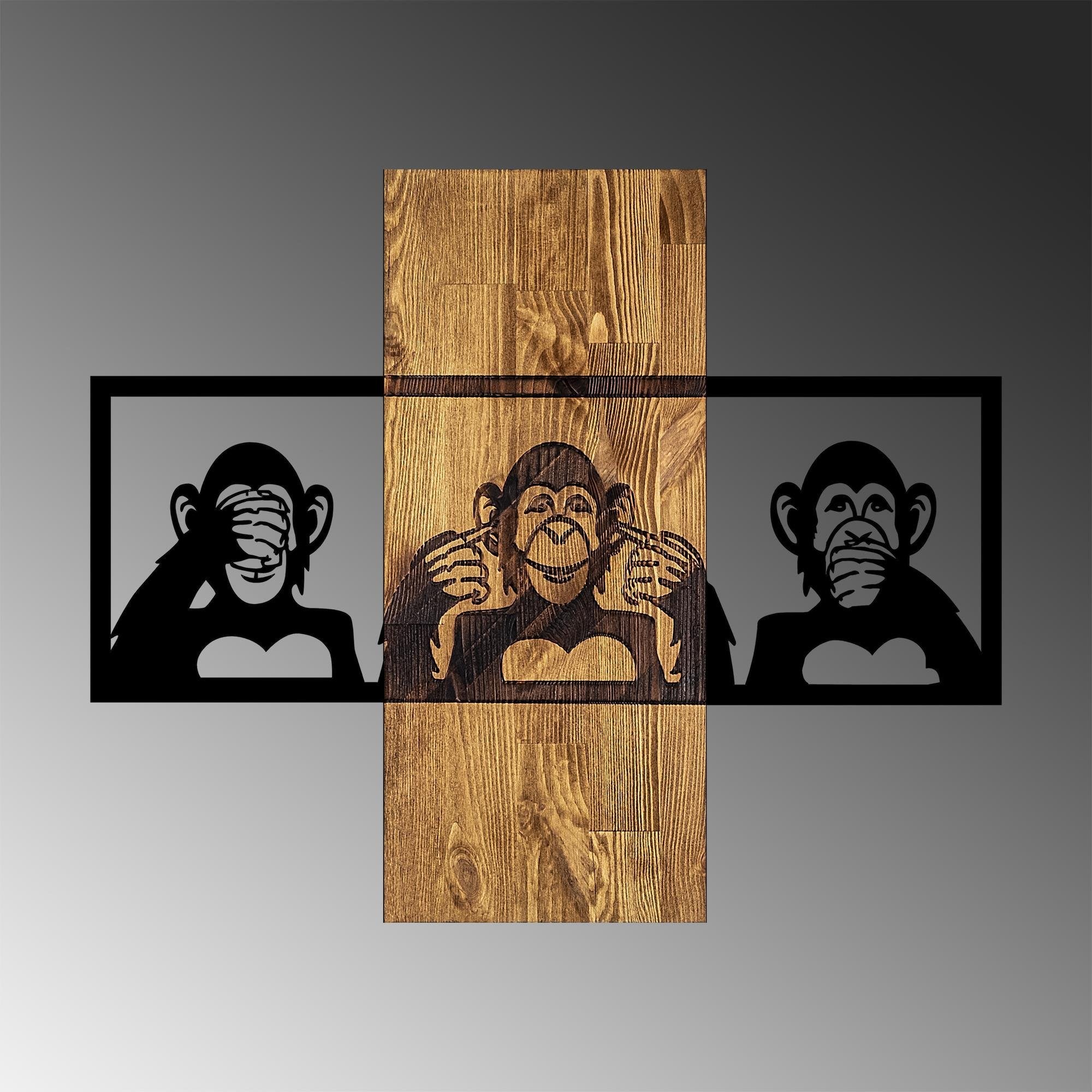 MA-300 Ahşap Metal Duvar Tablosu | ByLamp