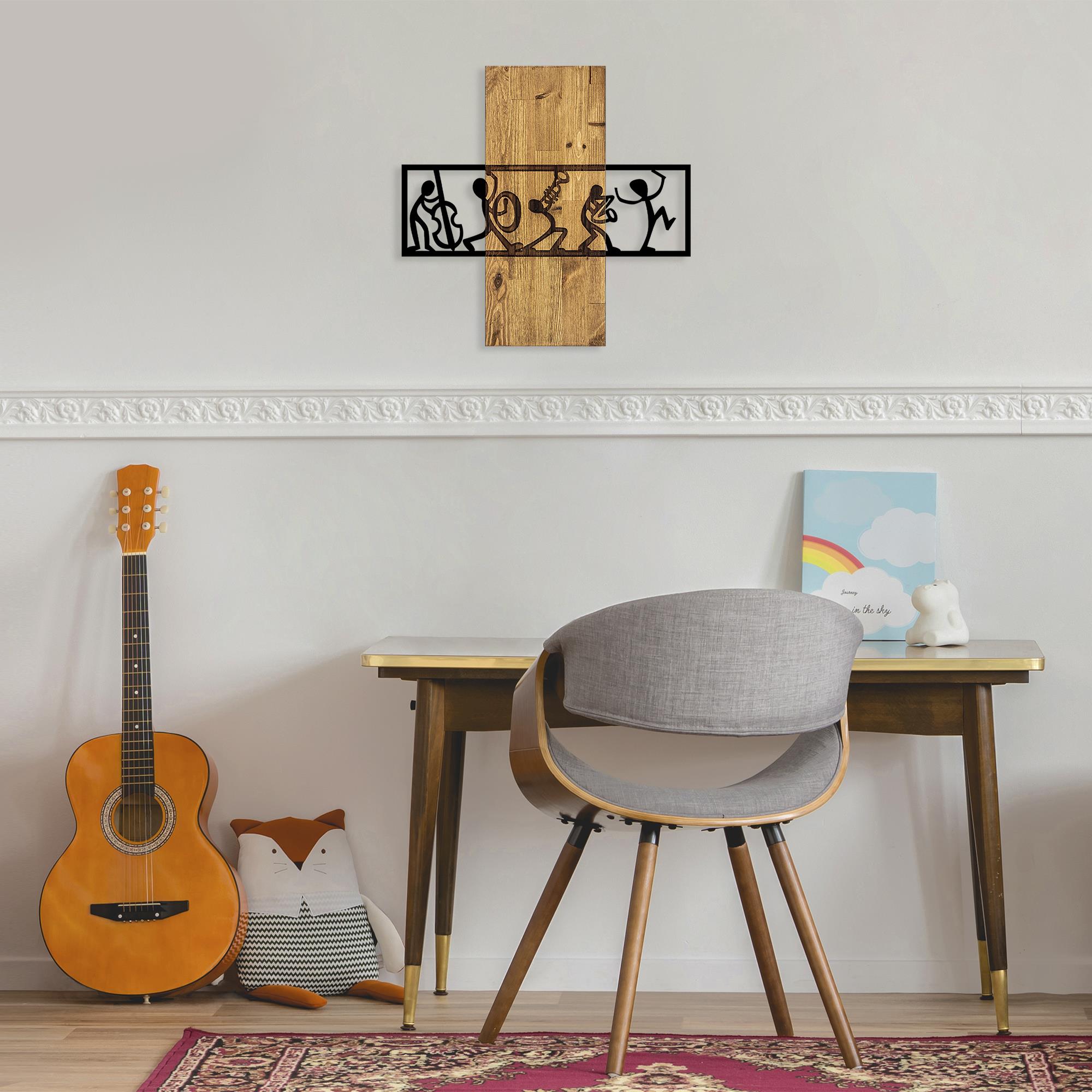 MA-301 Ahşap Metal Duvar Tablosu | ByLamp