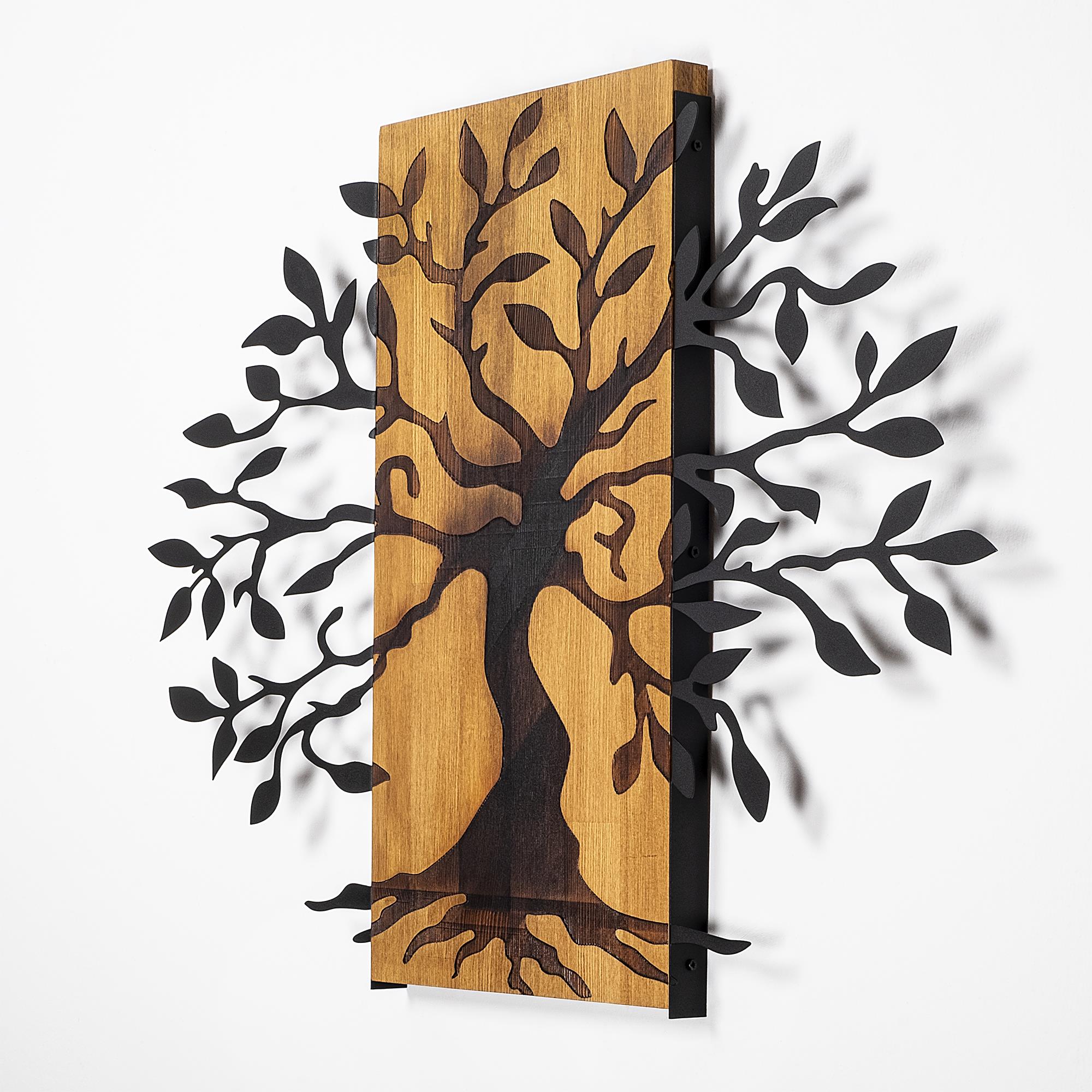 MA-305 Ahşap Metal Duvar Tablosu | ByLamp