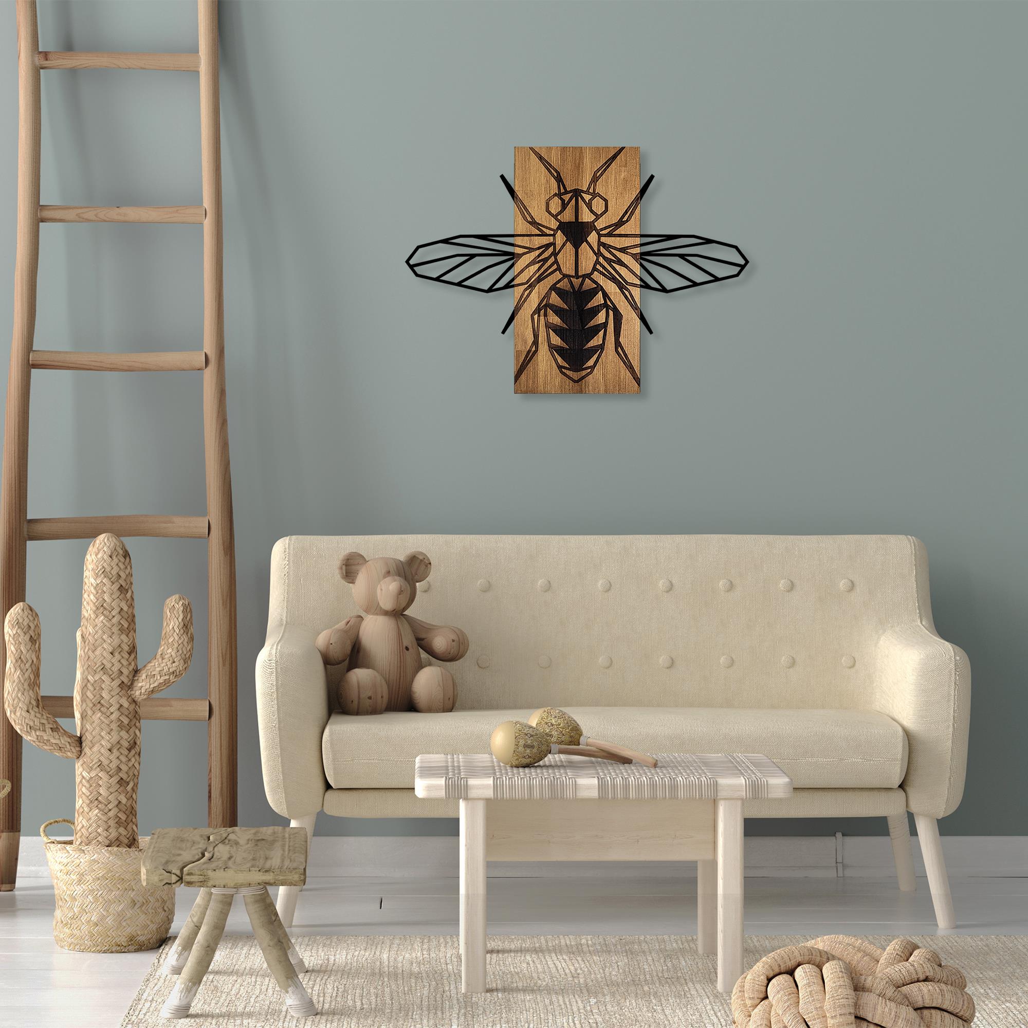 MA-308 Ahşap Metal Duvar Tablosu | ByLamp