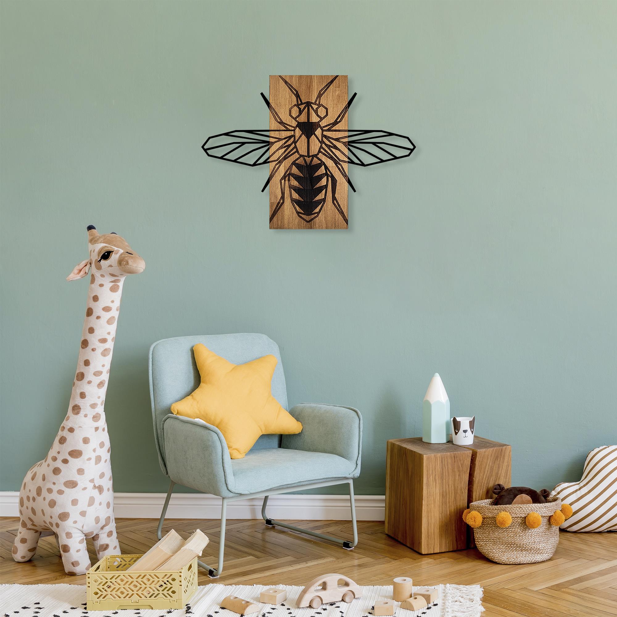 MA-308 Ahşap Metal Duvar Tablosu | ByLamp