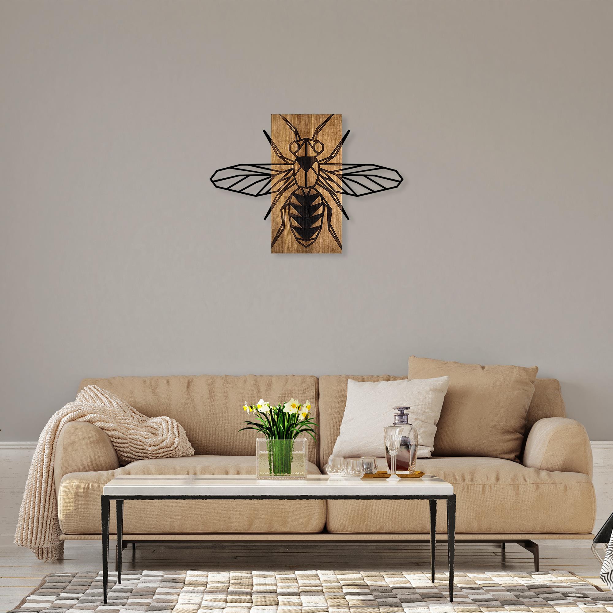 MA-308 Ahşap Metal Duvar Tablosu | ByLamp