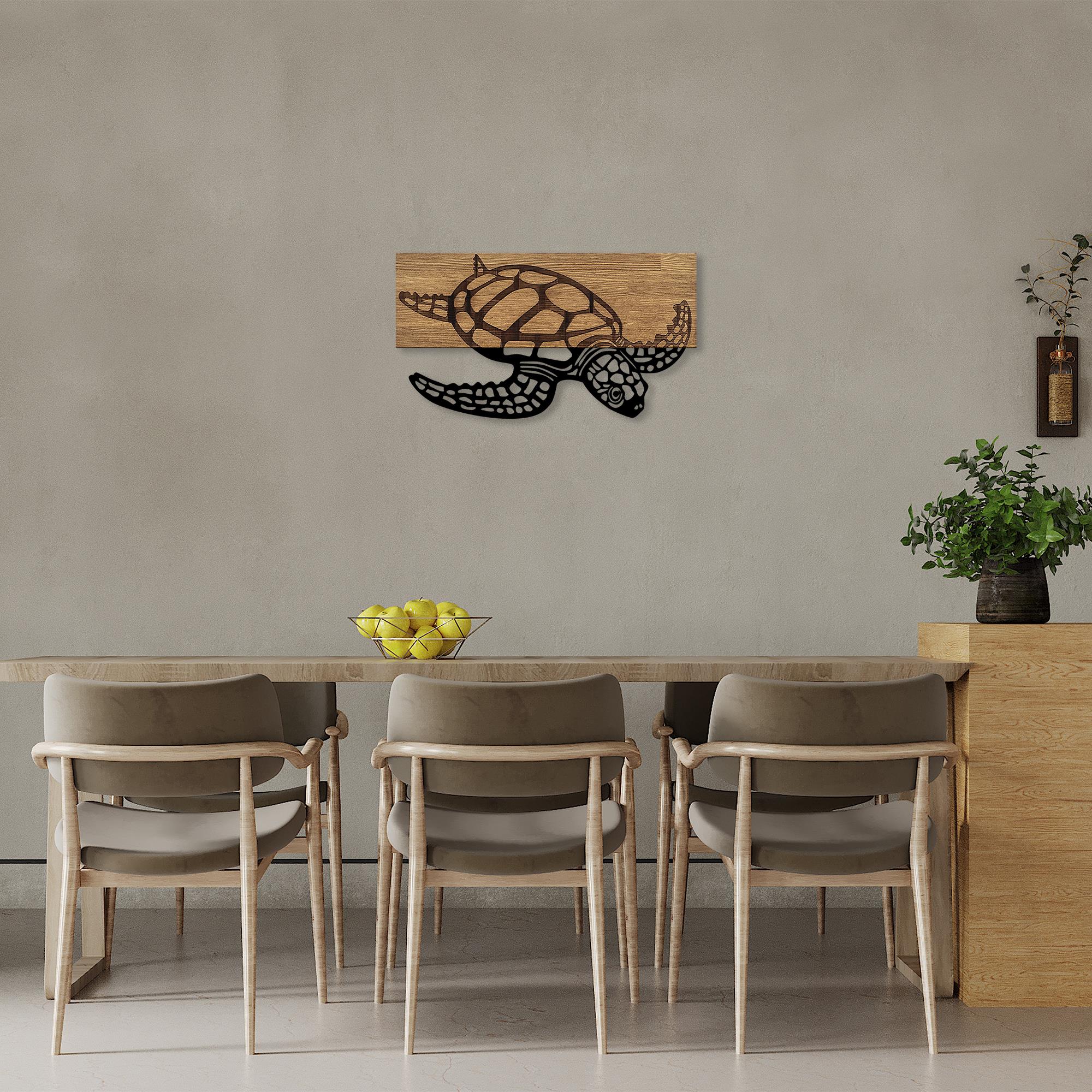 MA-314 Ahşap Metal Duvar Tablosu | ByLamp