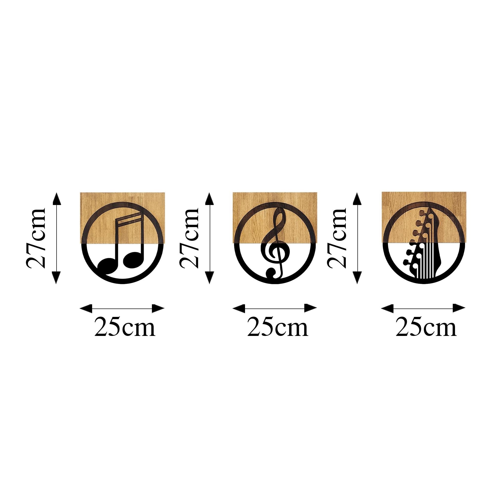 MA-334 Ahşap Metal Duvar Tablosu | ByLamp