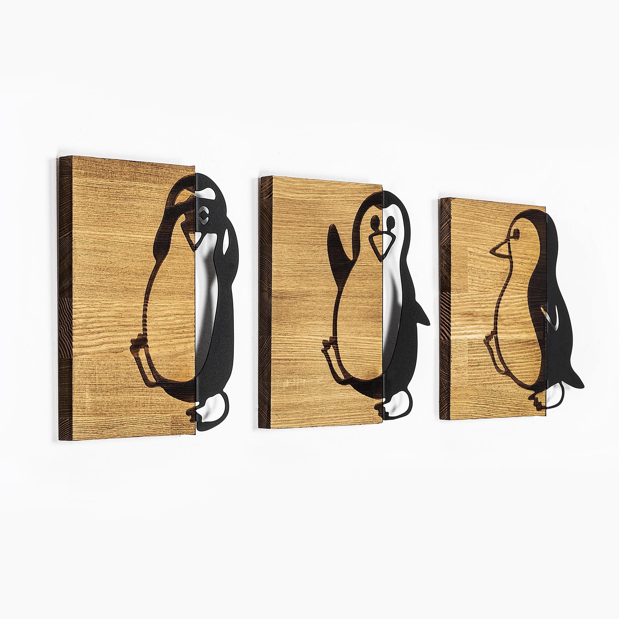 MA-336 Ahşap Metal Duvar Tablosu | ByLamp