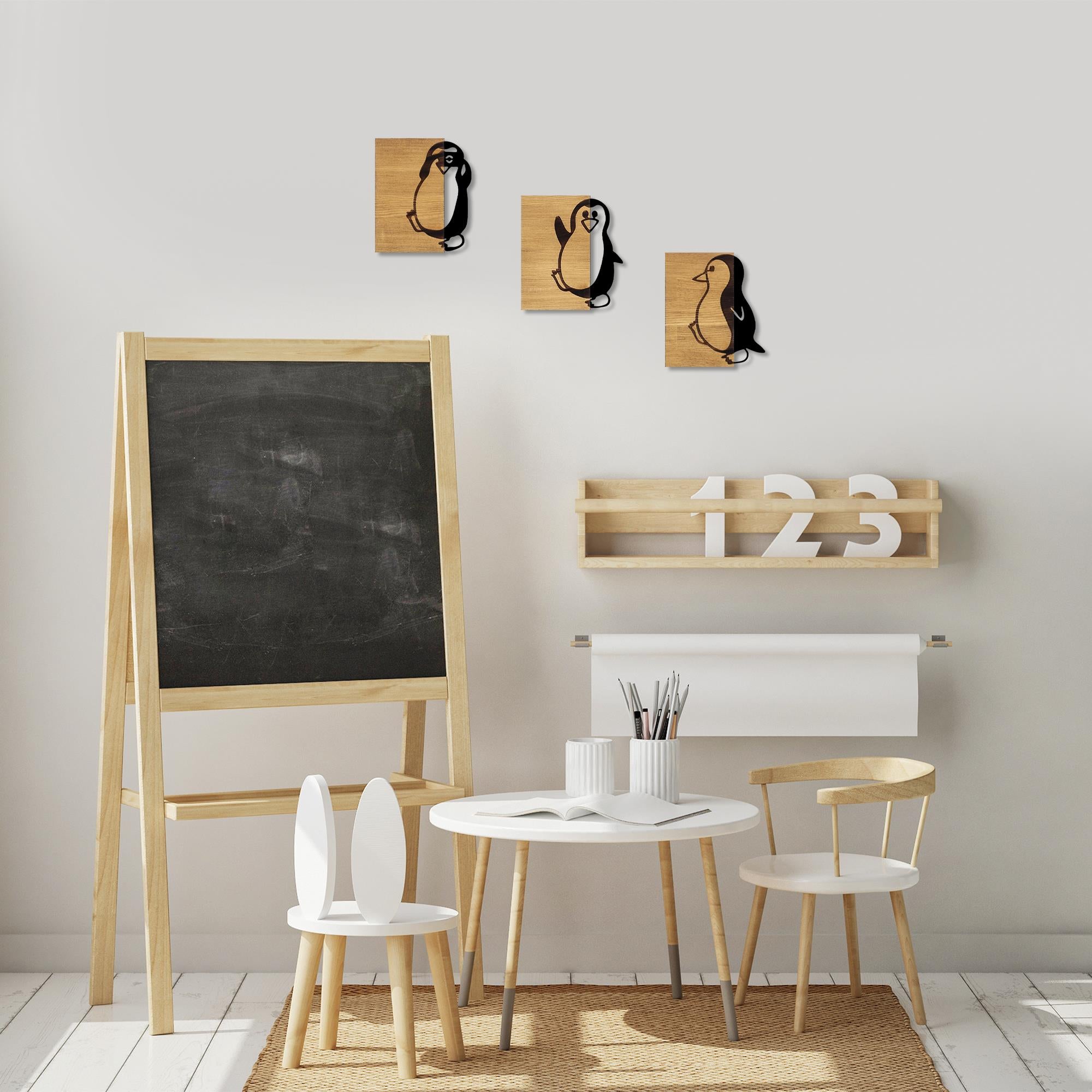 MA-336 Ahşap Metal Duvar Tablosu | ByLamp