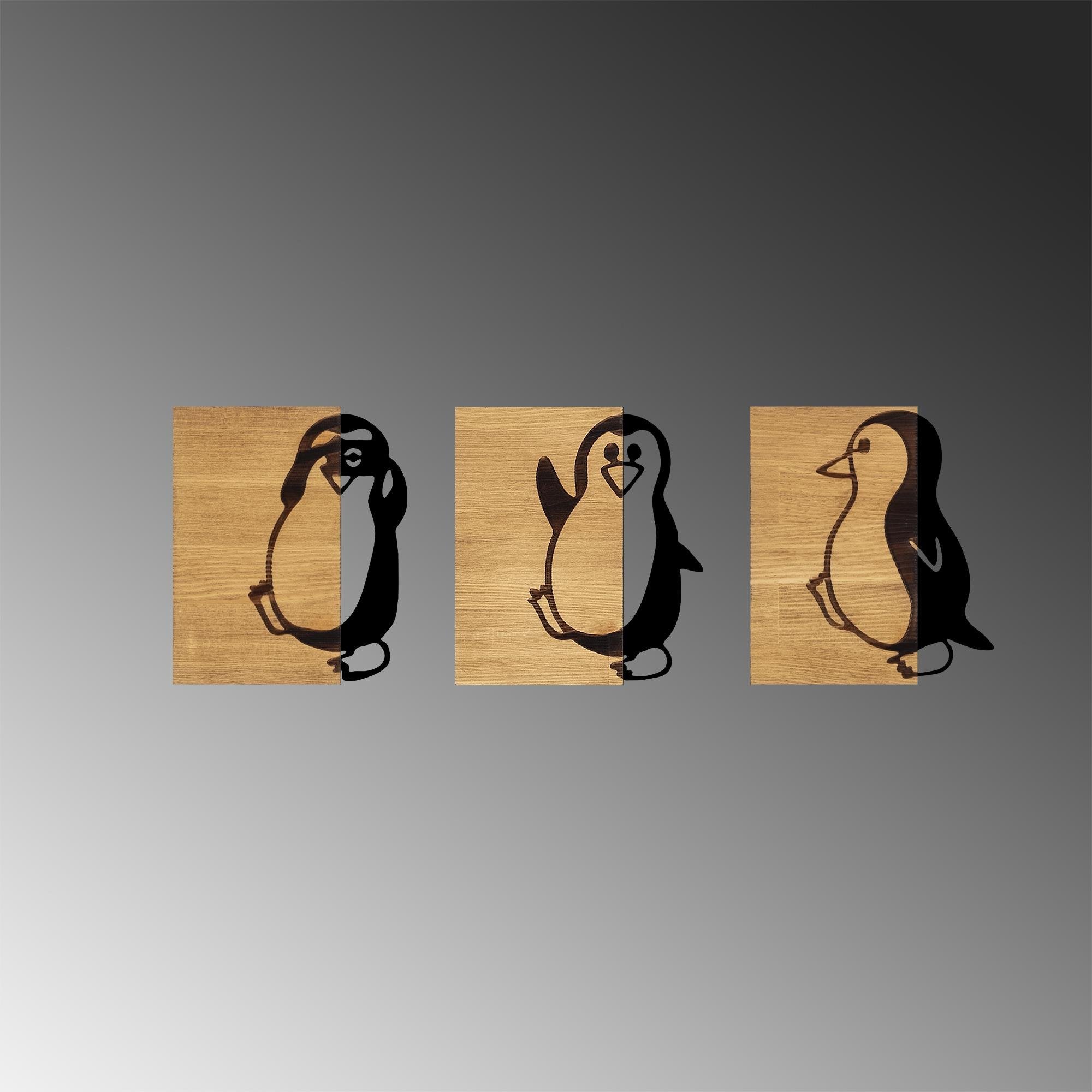 MA-336 Ahşap Metal Duvar Tablosu | ByLamp