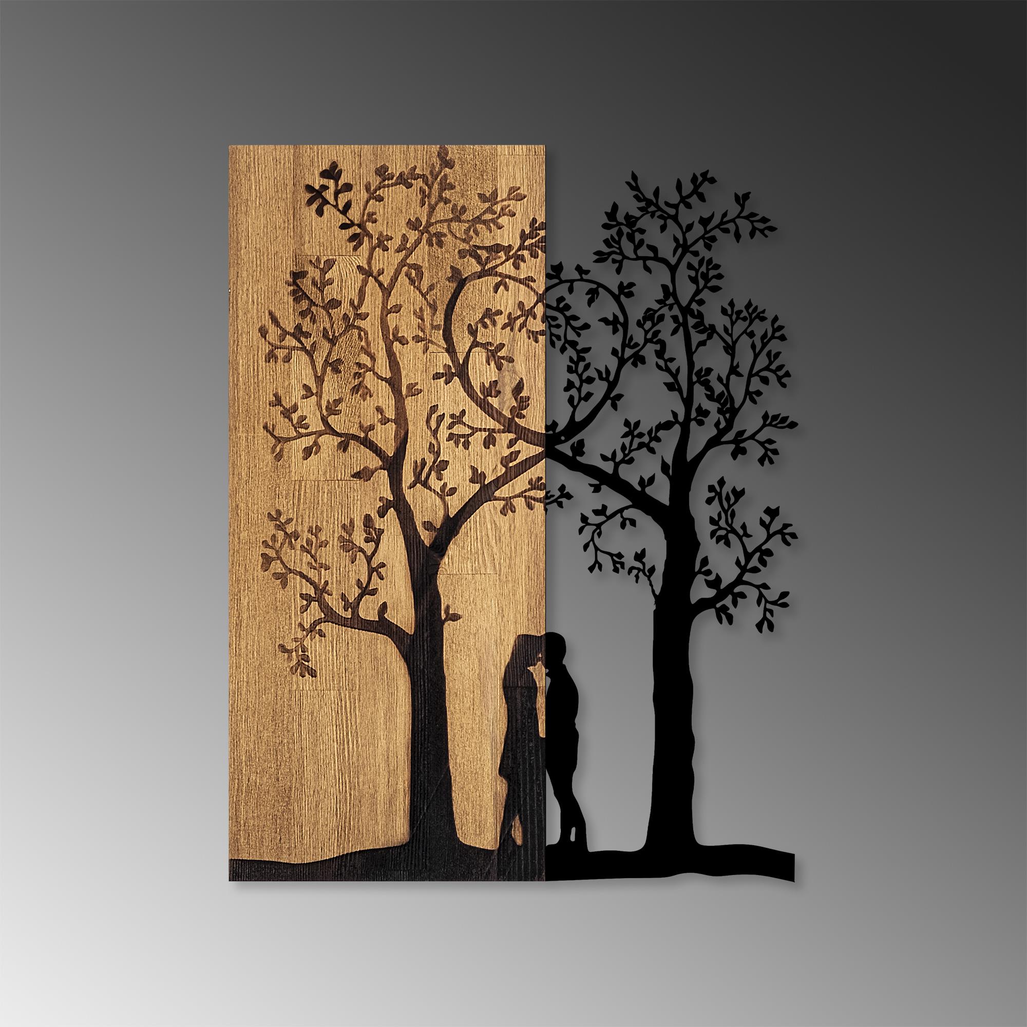 MA-339 Ahşap Metal Duvar Tablosu | ByLamp