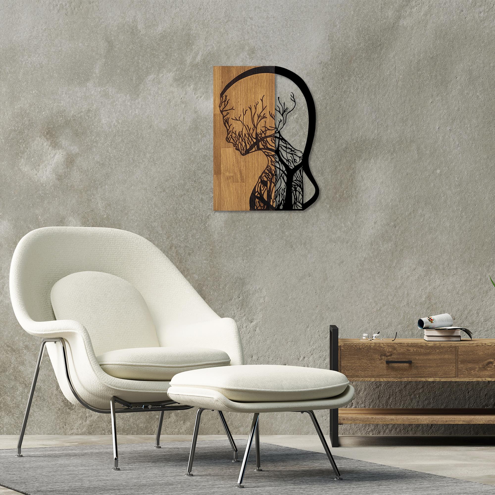 MA-340 Ahşap Metal Duvar Tablosu | ByLamp