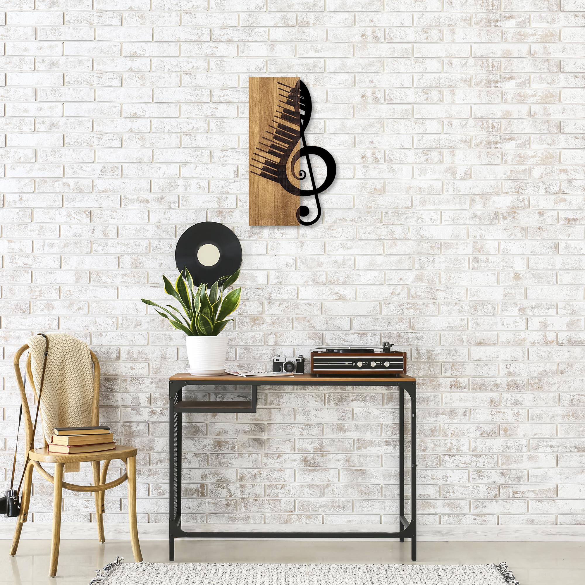 MA-345 Ahşap Metal Duvar Tablosu | ByLamp