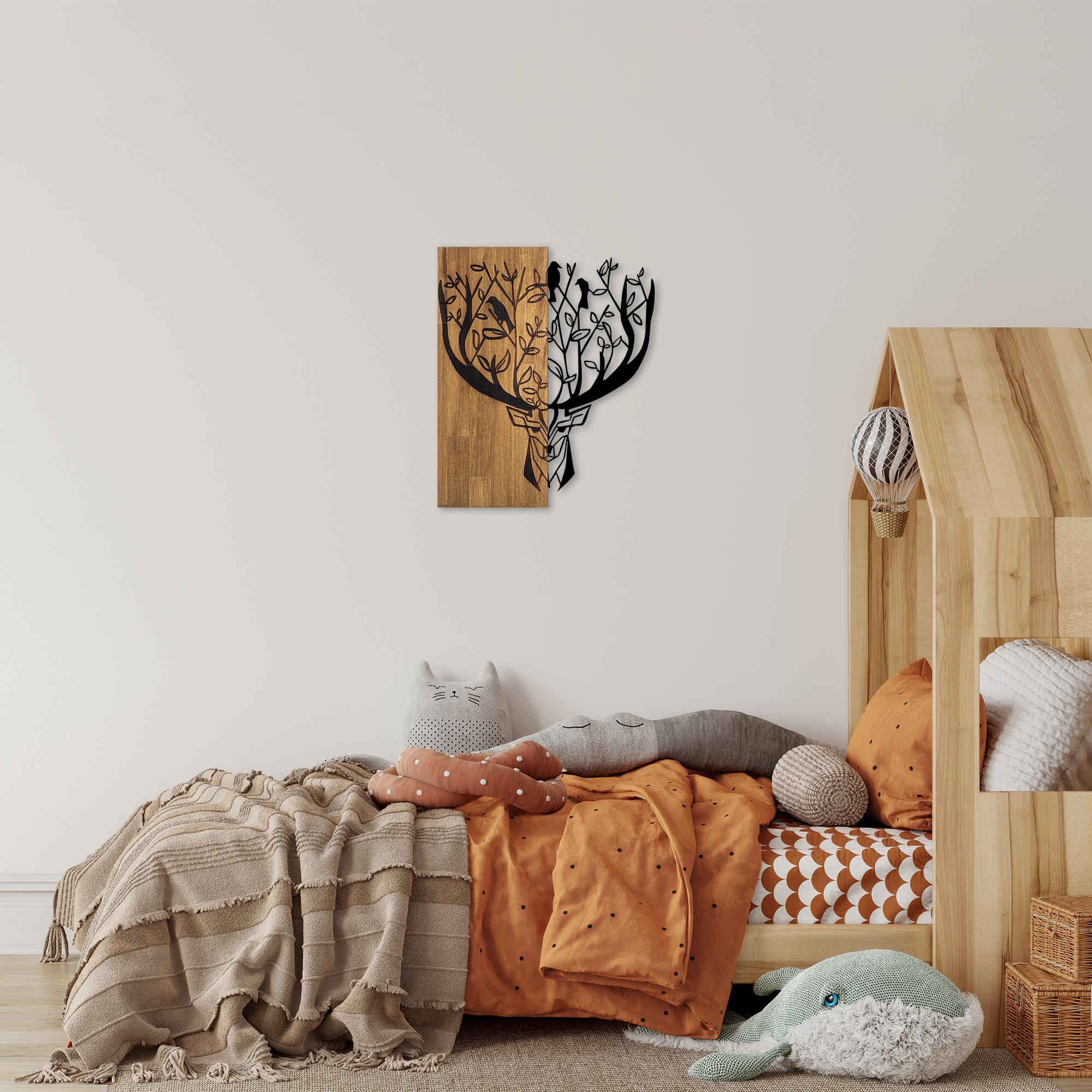 MA-349 Ahşap Metal Duvar Tablosu | ByLamp