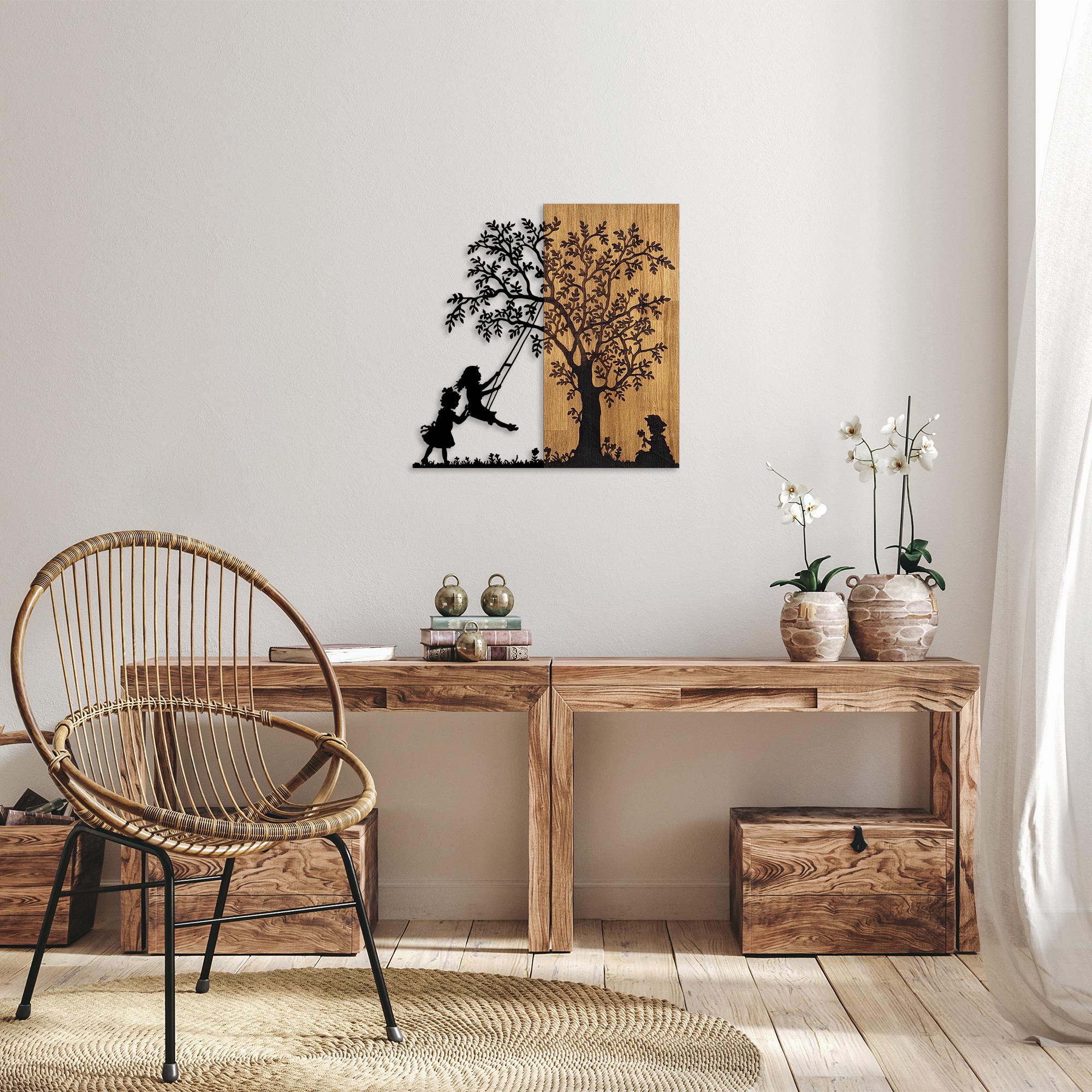 MA-350 Ahşap Metal Duvar Tablosu | ByLamp