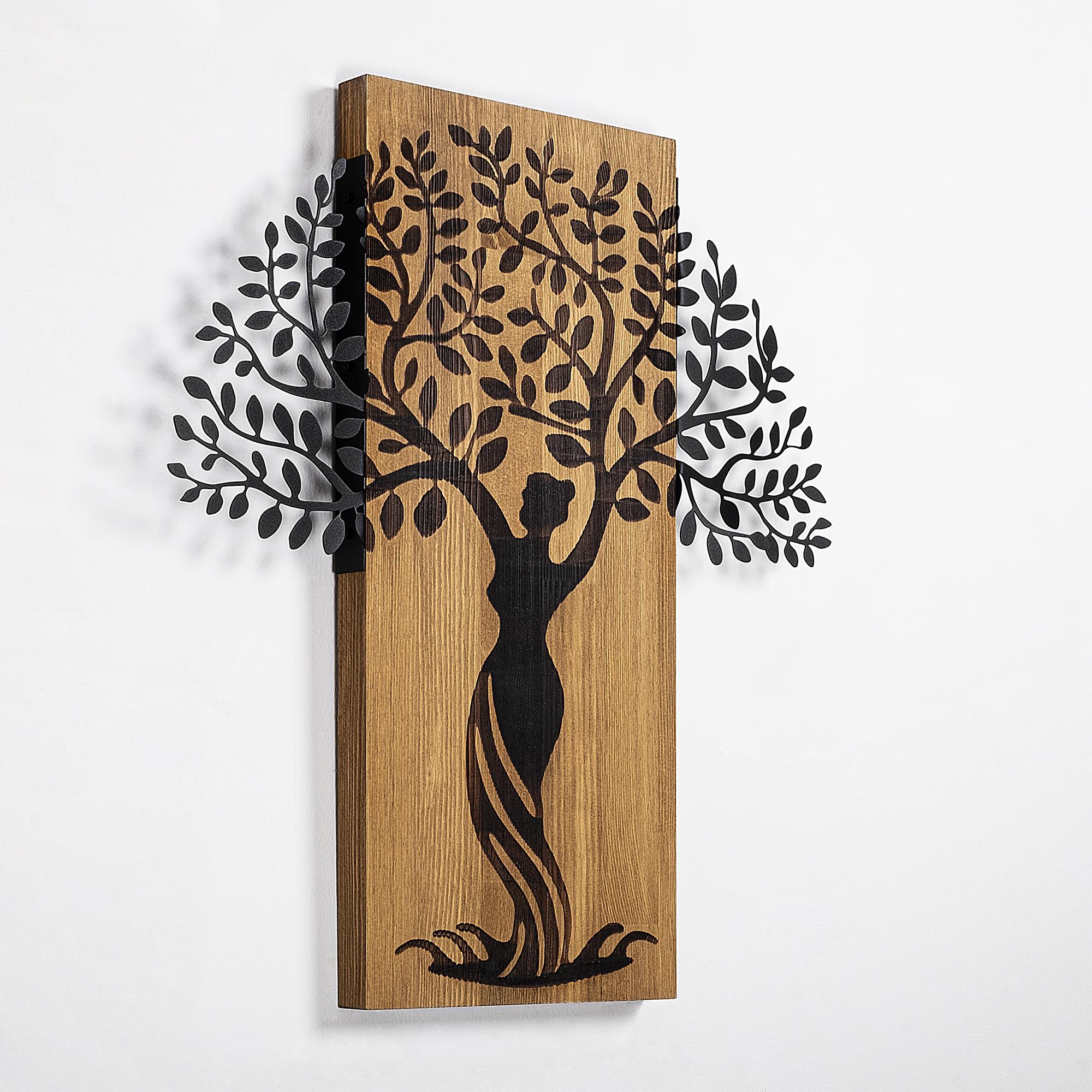 MA-354 Ahşap Metal Duvar Tablosu | ByLamp