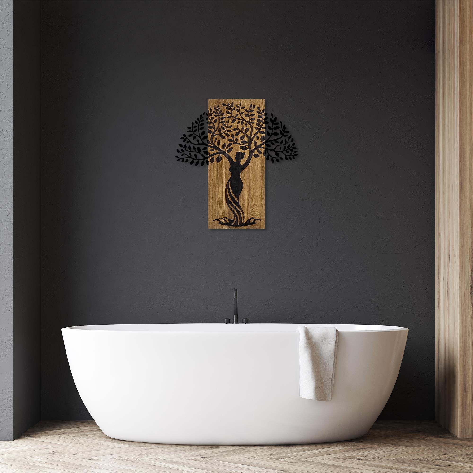 MA-354 Ahşap Metal Duvar Tablosu | ByLamp