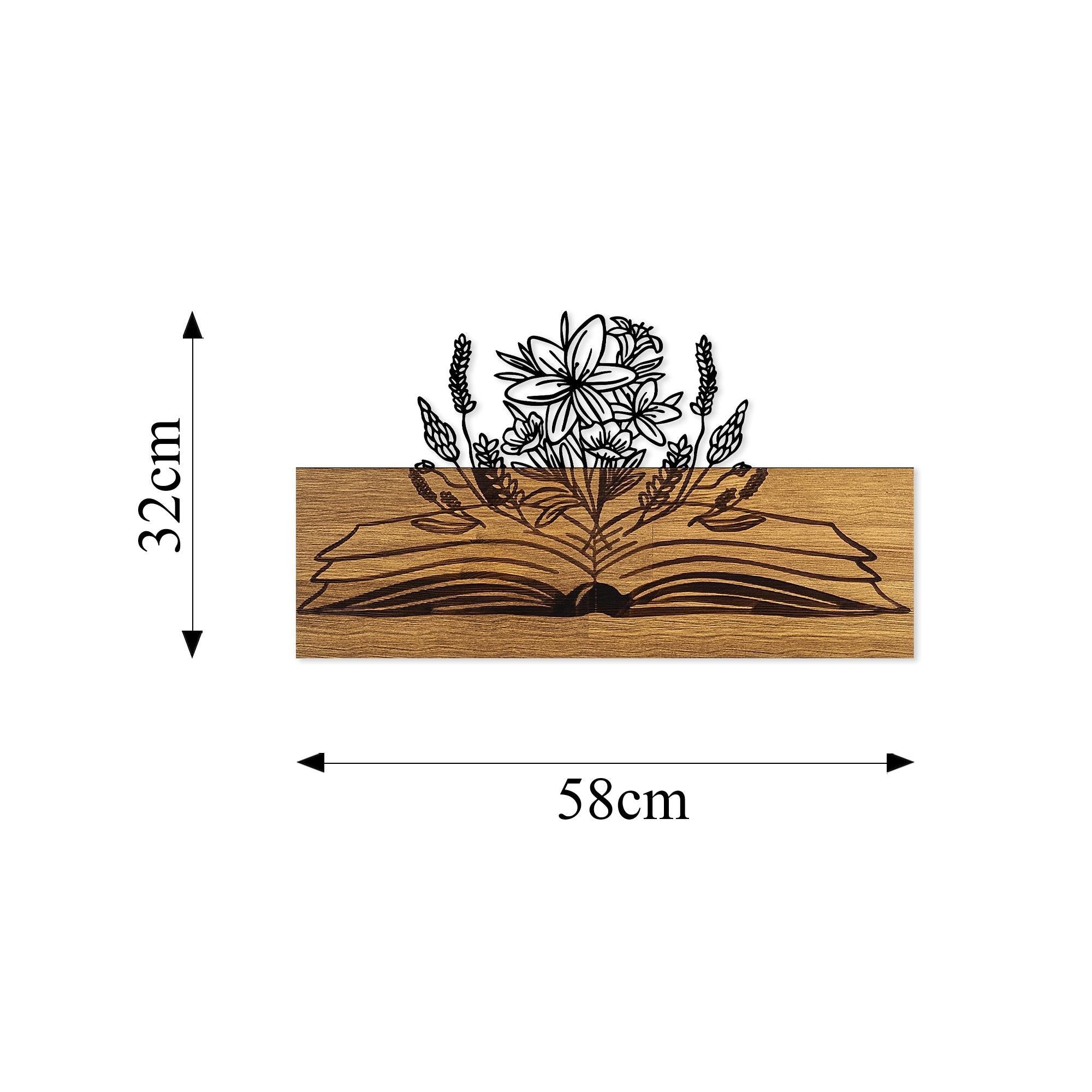 MA-355 Ahşap Metal Duvar Tablosu | ByLamp